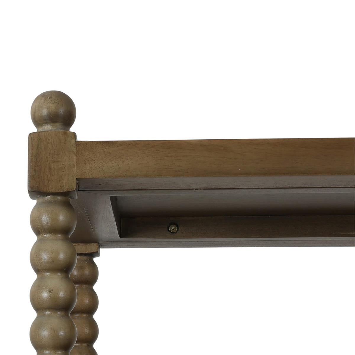 Bramble Cholet Open Bookcase KD — Straw Wash