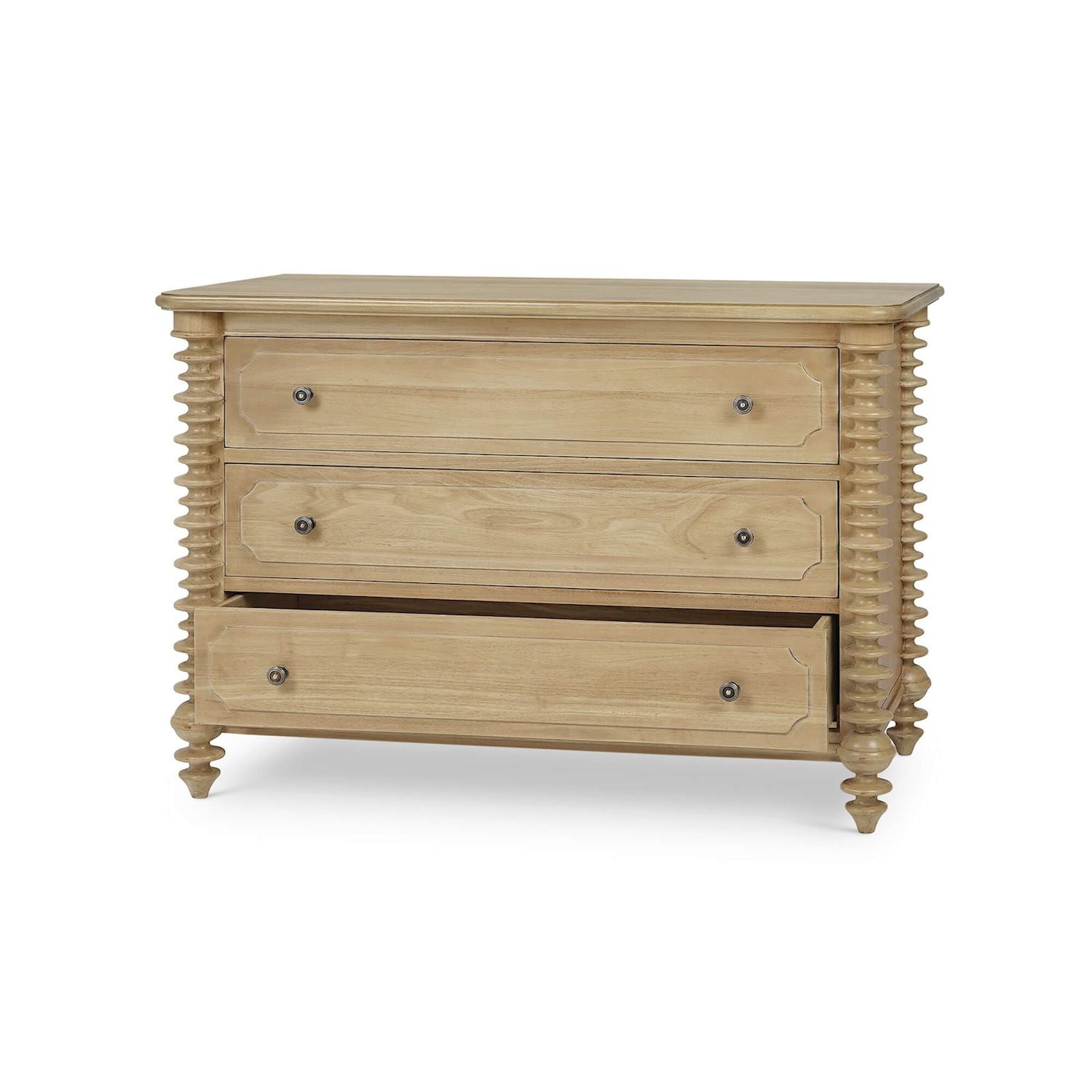 Bramble Milano 3 Drawer Dresser — Fruit Wood