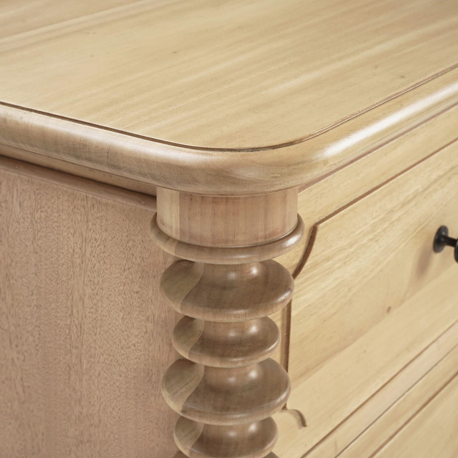Bramble Milano 7 Drawer Dresser — Fruit Wood