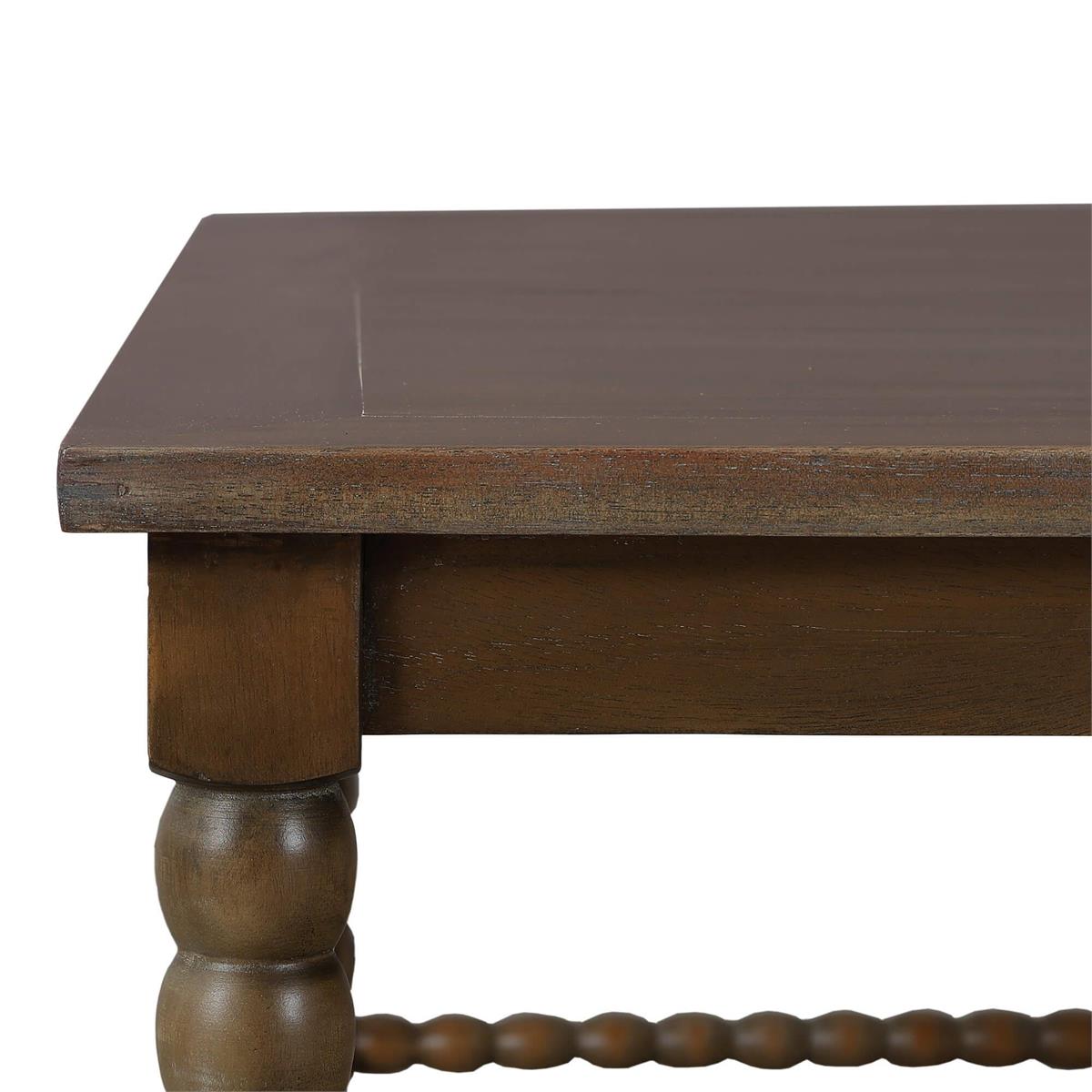 Bramble Cholet Square Coffee Table — Straw Wash