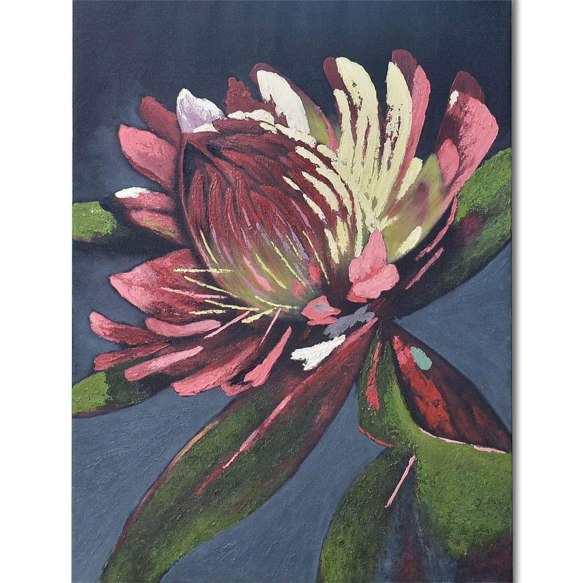 Bramble Dahlia on Canvas 30 x 40