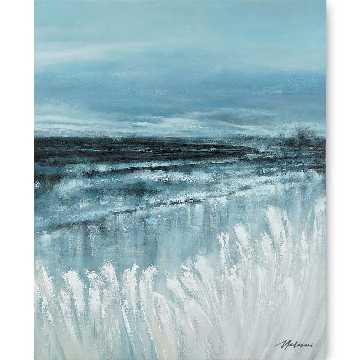 Bramble Blue Lagoon on Canvas 36 x 48