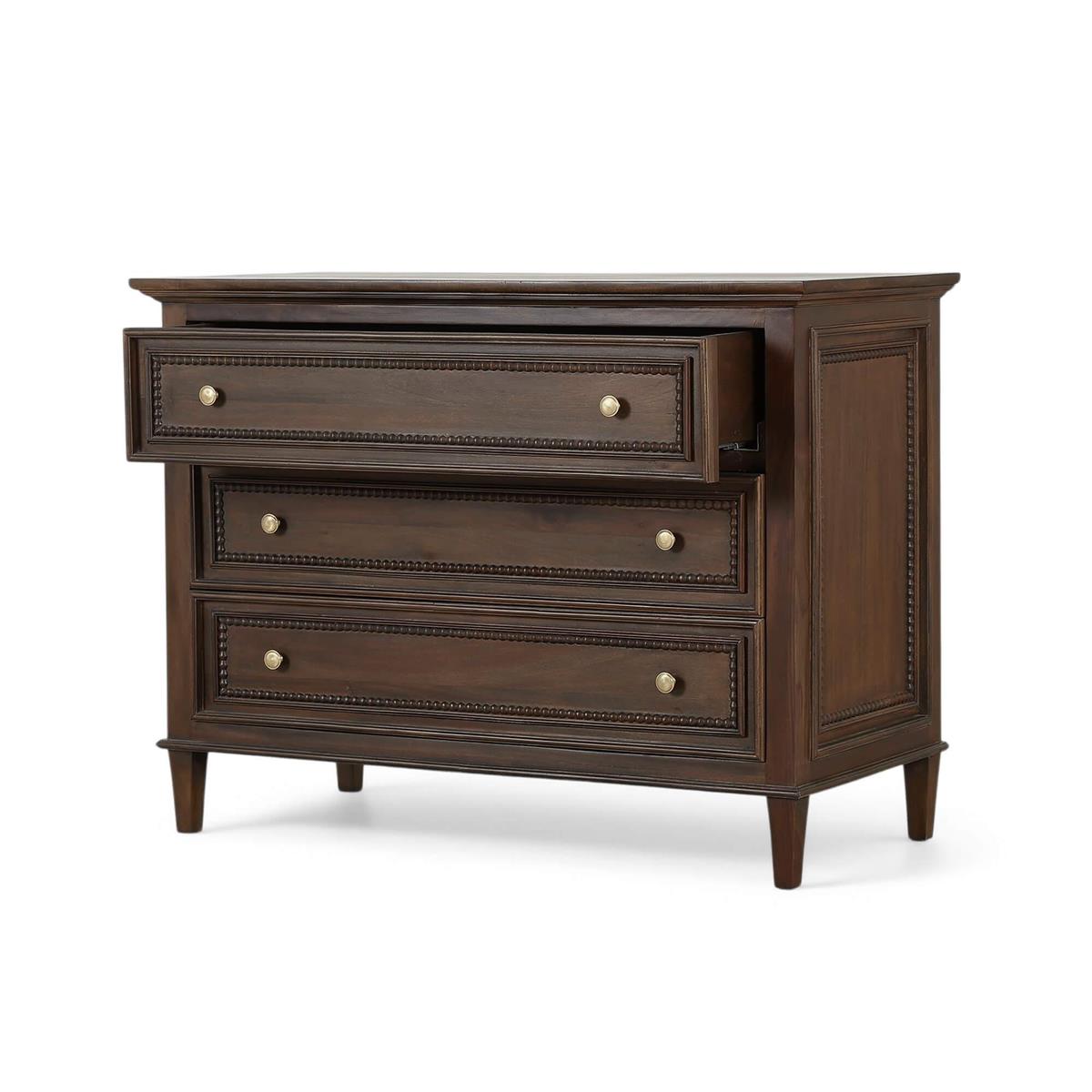 Bramble Vivienne 3 Drawer Dresser — Dark Walnut