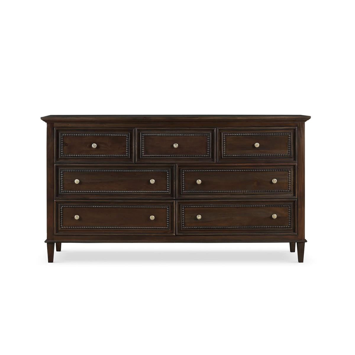 Bramble Vivienne 7 Drawer Dresser — Dark Walnut