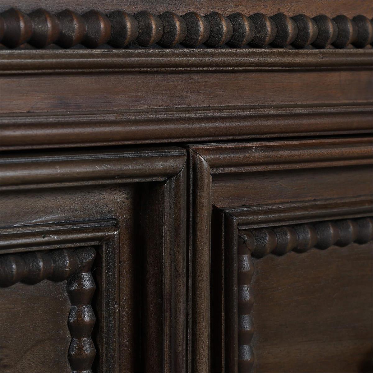 Bramble Vivienne 7 Drawer Dresser — Dark Walnut
