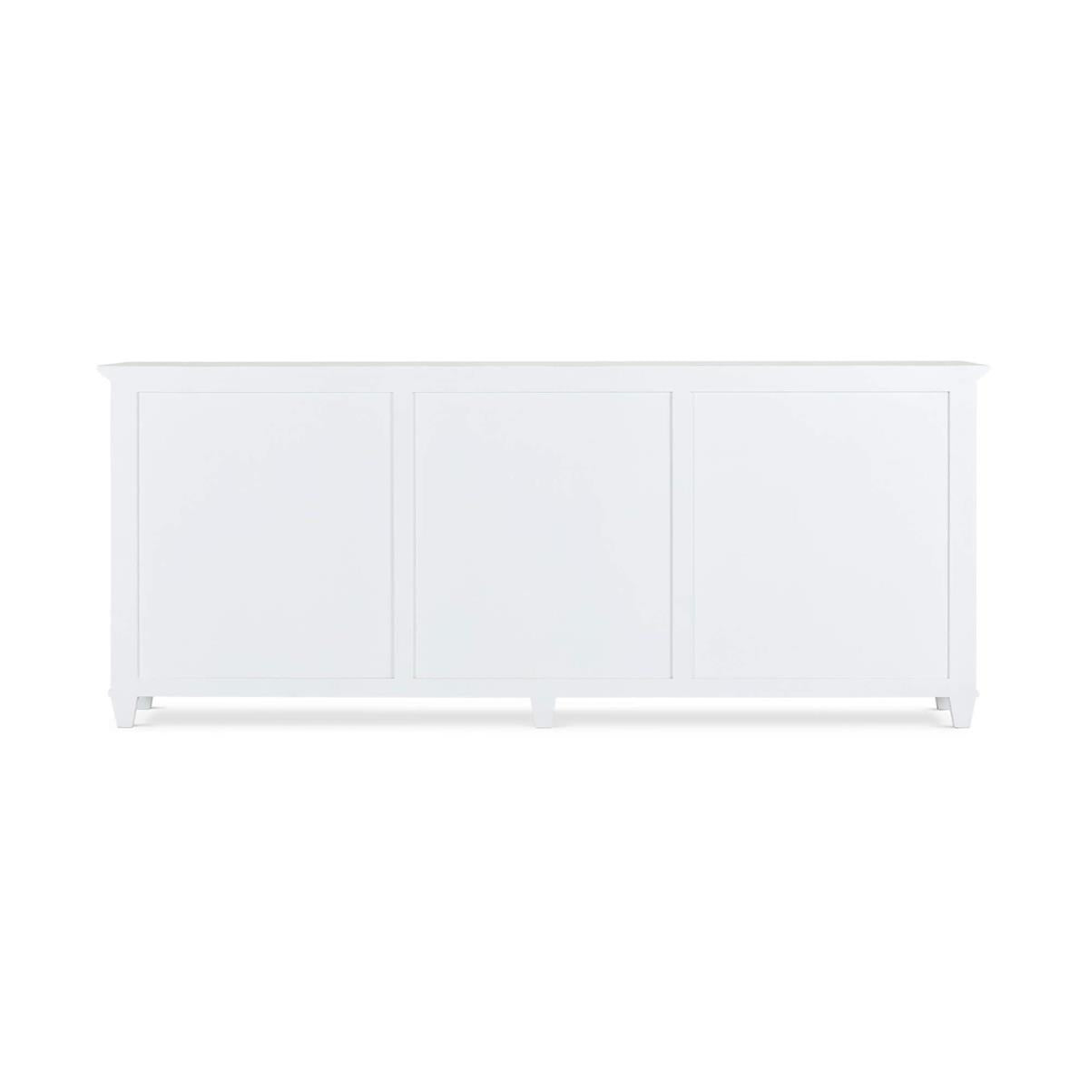Bramble Vivienne Narrow Sideboard — True White *
