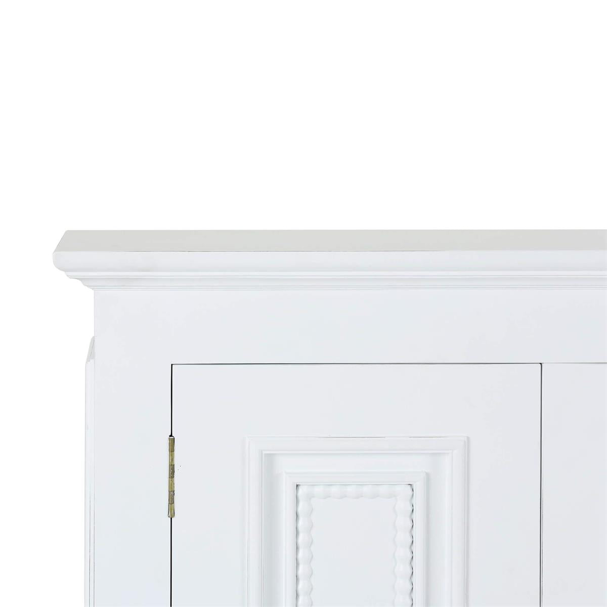 Bramble Vivienne Narrow Sideboard — True White *