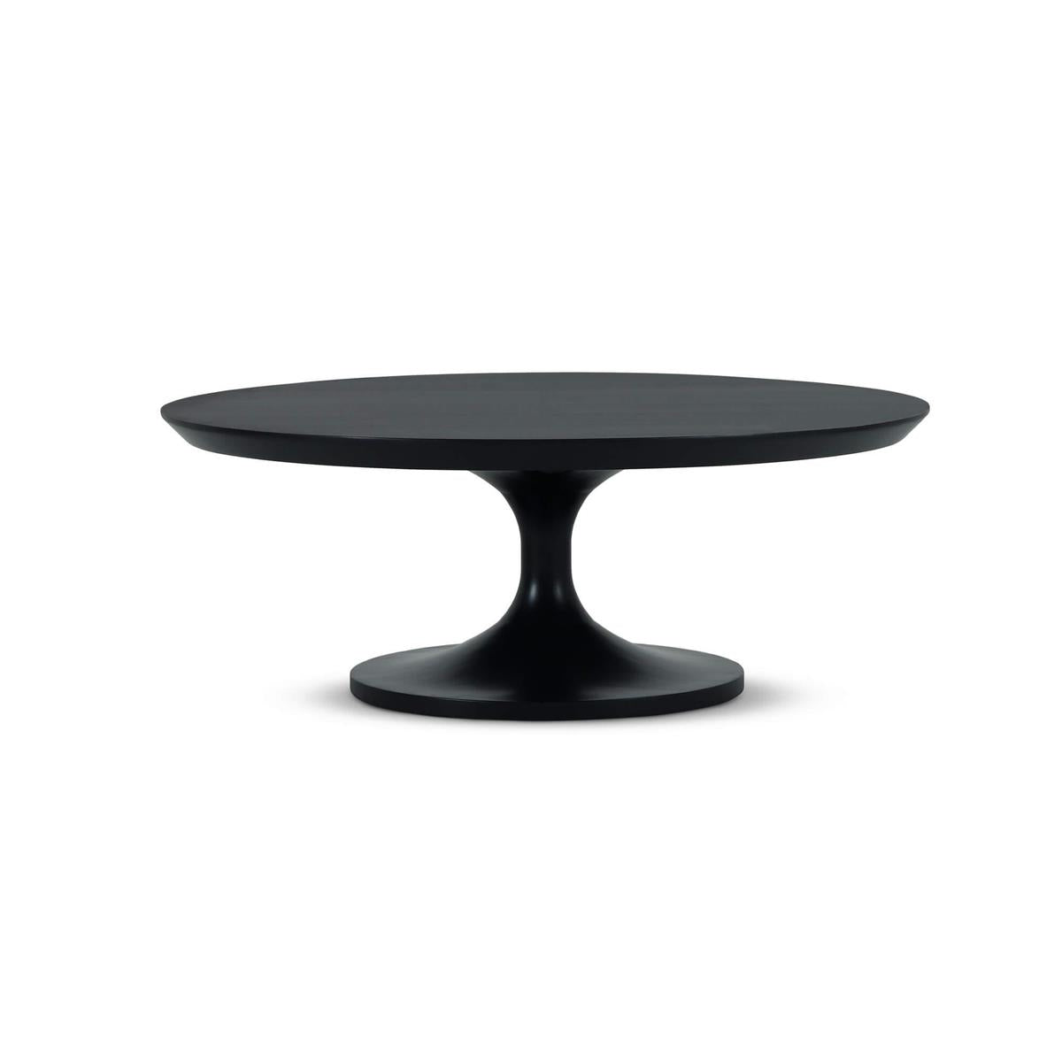 Bramble Pierre Round Coffee Table — Batavia Black