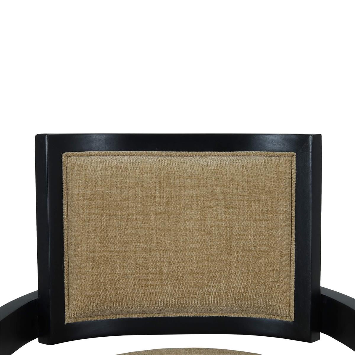 Bramble Pierre Dining Chair — Batavia Black / Thames French Yellow