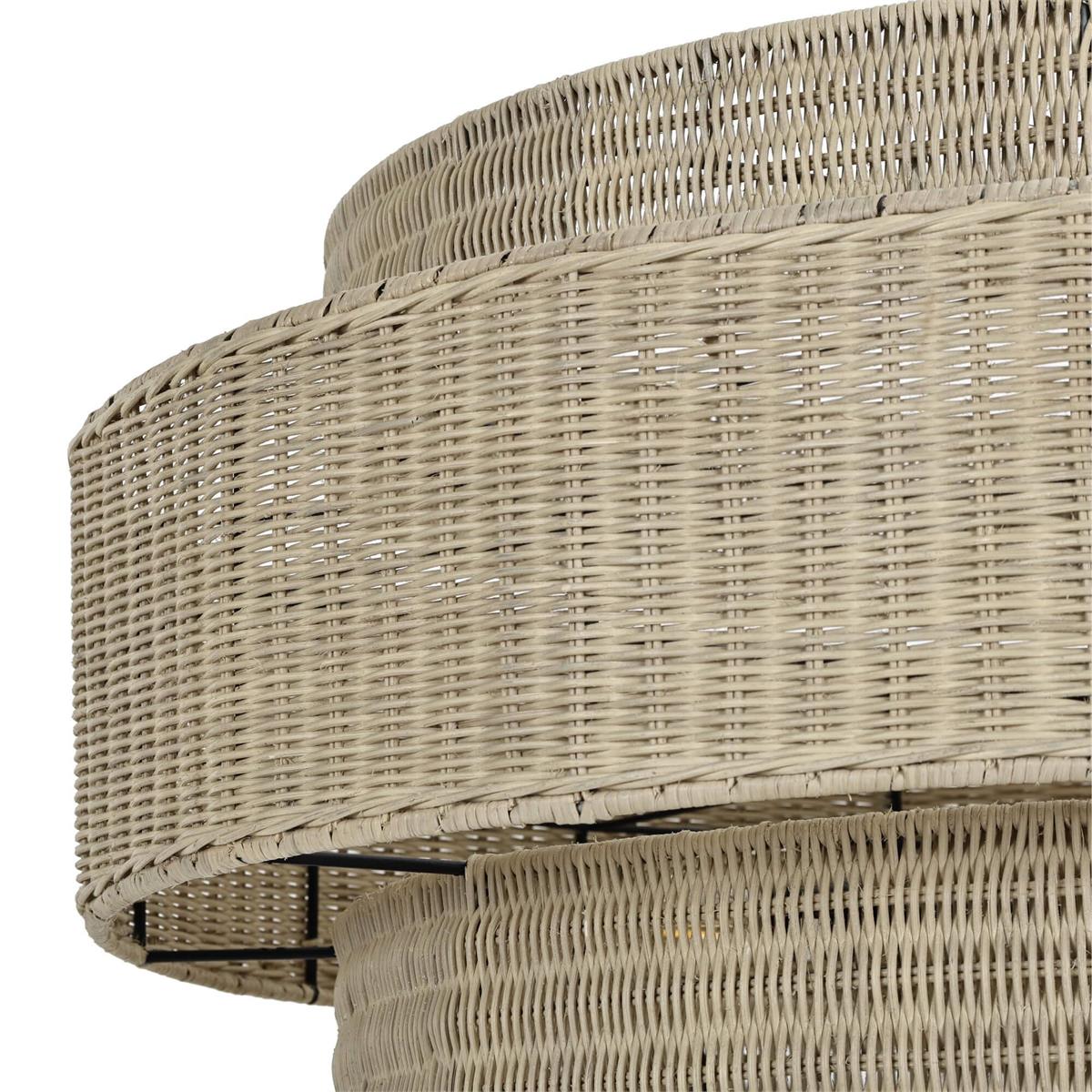 Bramble Nantucket Rattan Pendant — Sandbar