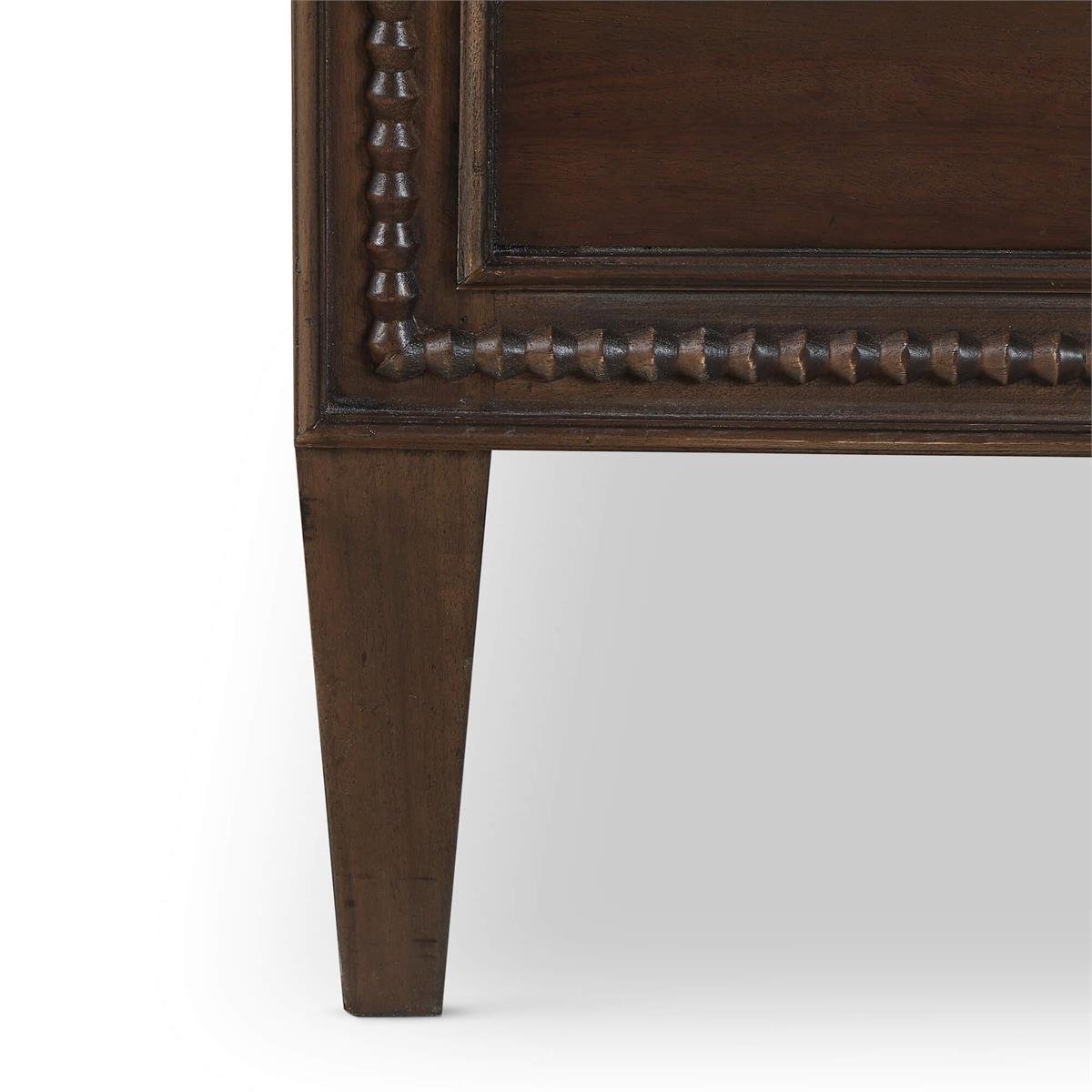 Bramble Vivienne Upholstered Bed King — Dark Walnut / Dinara Natural