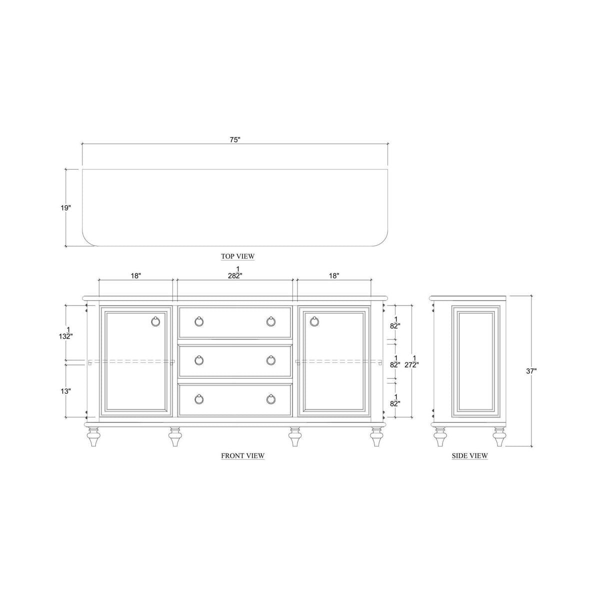 Bramble Savannah Sideboard — Willow Shiny