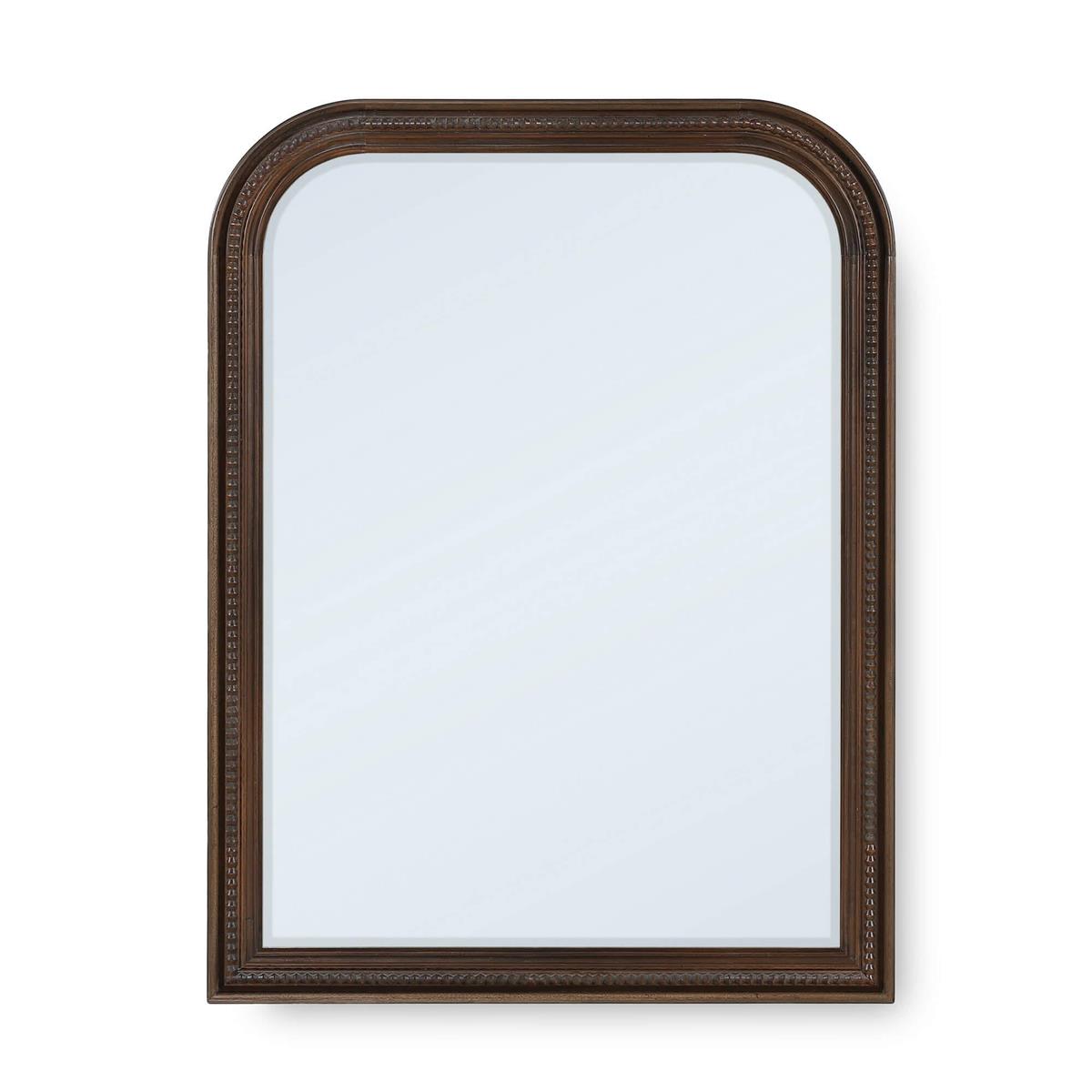 Bramble Vivienne Arched Mirror — Dark Walnut
