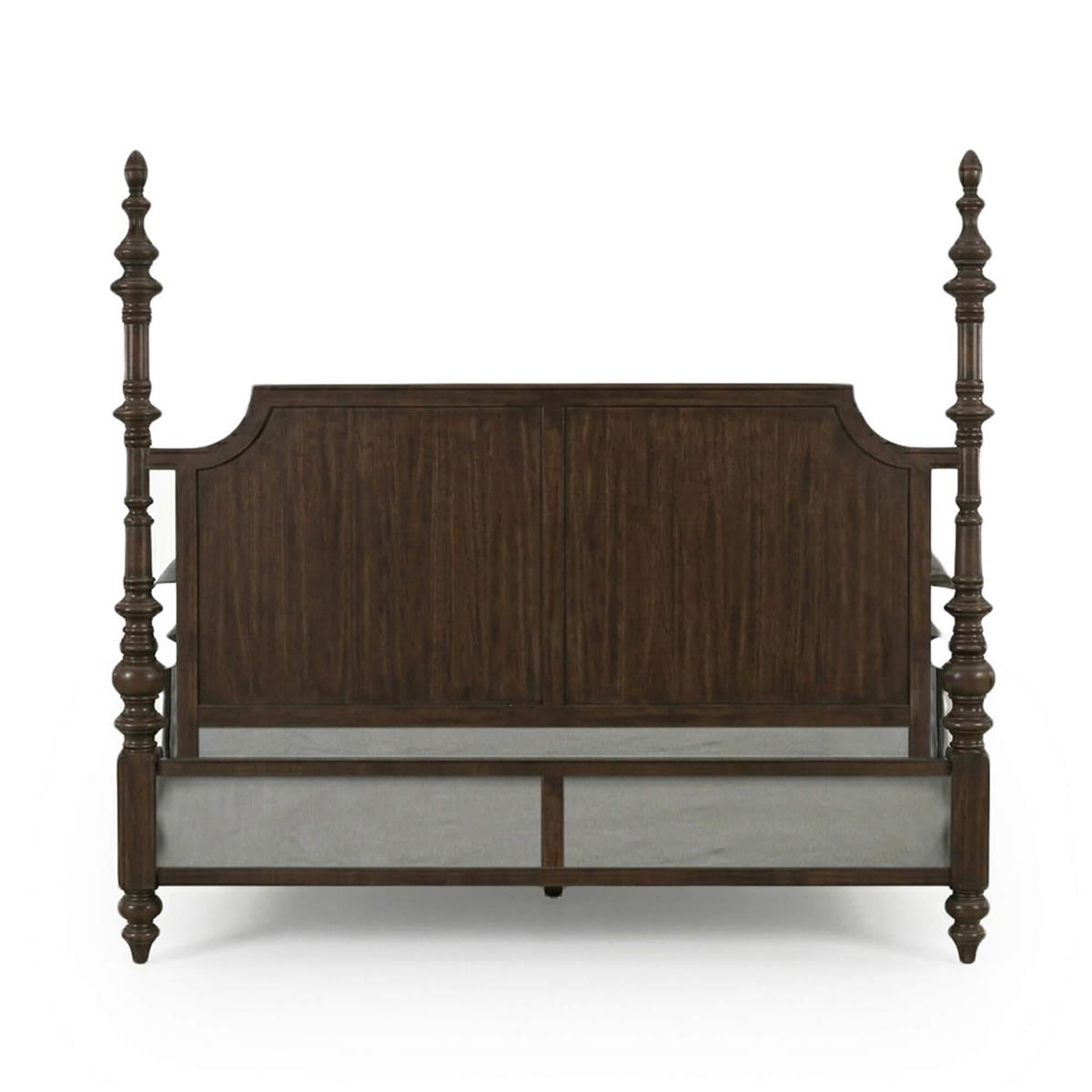 Bramble Savannah Bed Queen — Dark Walnut