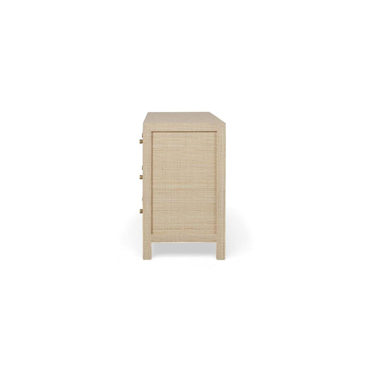 Bramble Kagu 9 Drawer Dresser - Rattan Natural