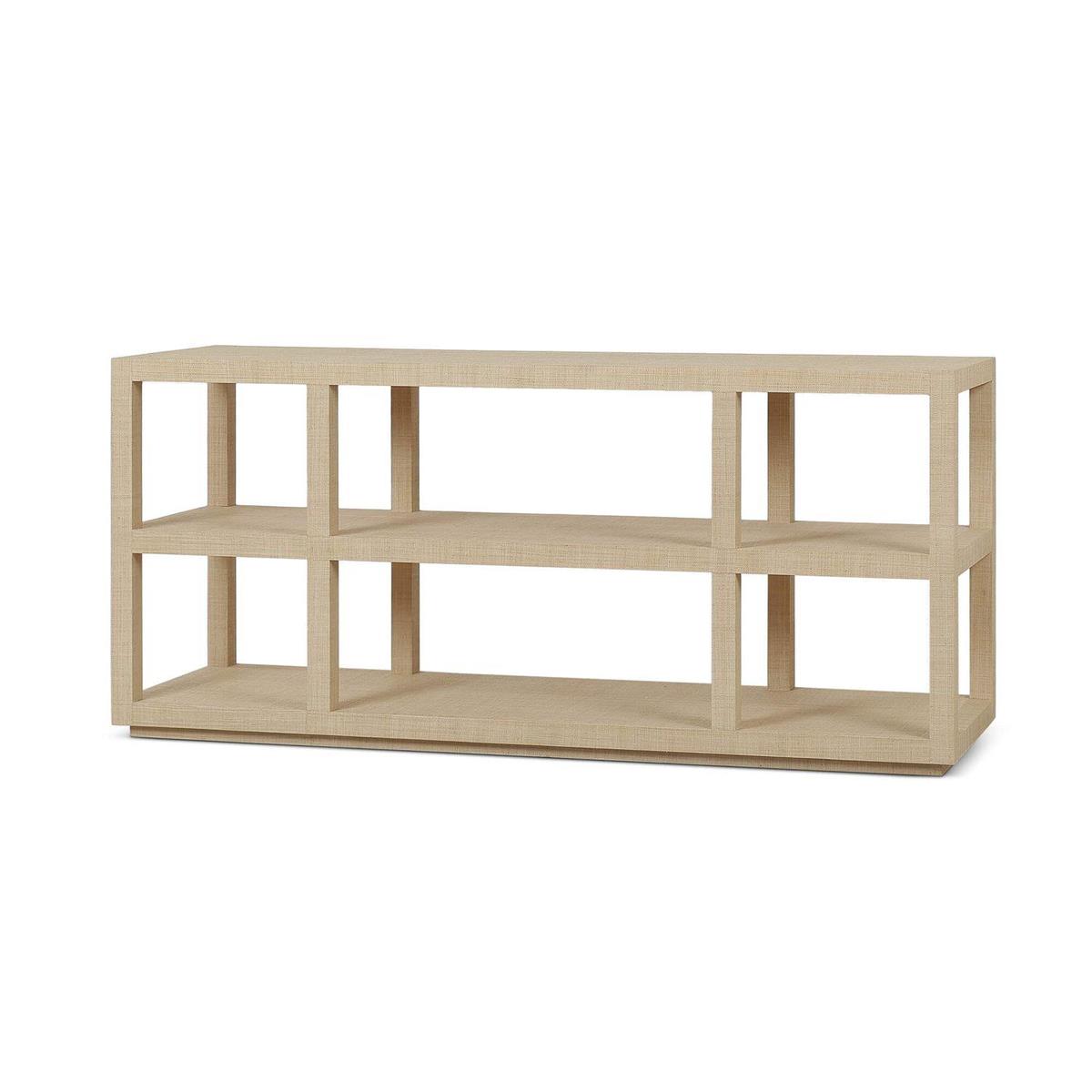 Bramble Kagu Open Console Table - Raw Raffia