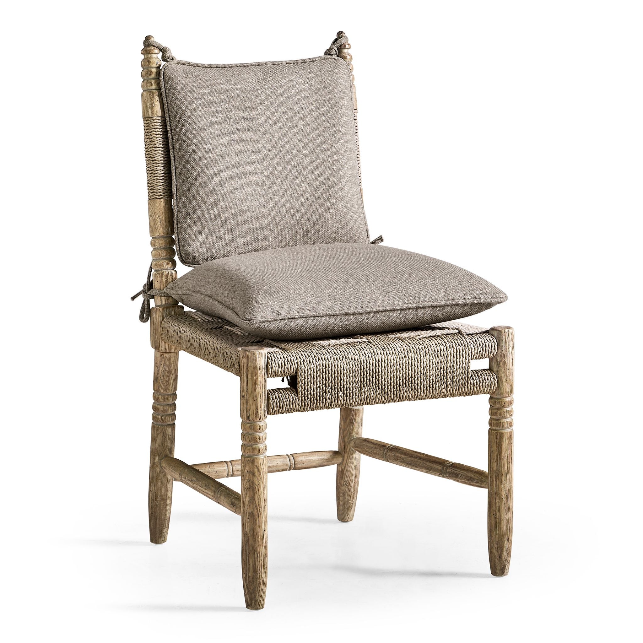 Jonathan Charles Sagehill Rush Seat Side Chair