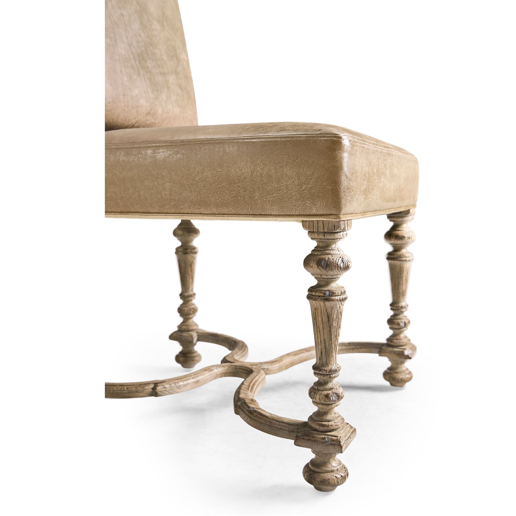 Jonathan Charles Sagehill Side Chair — Leather