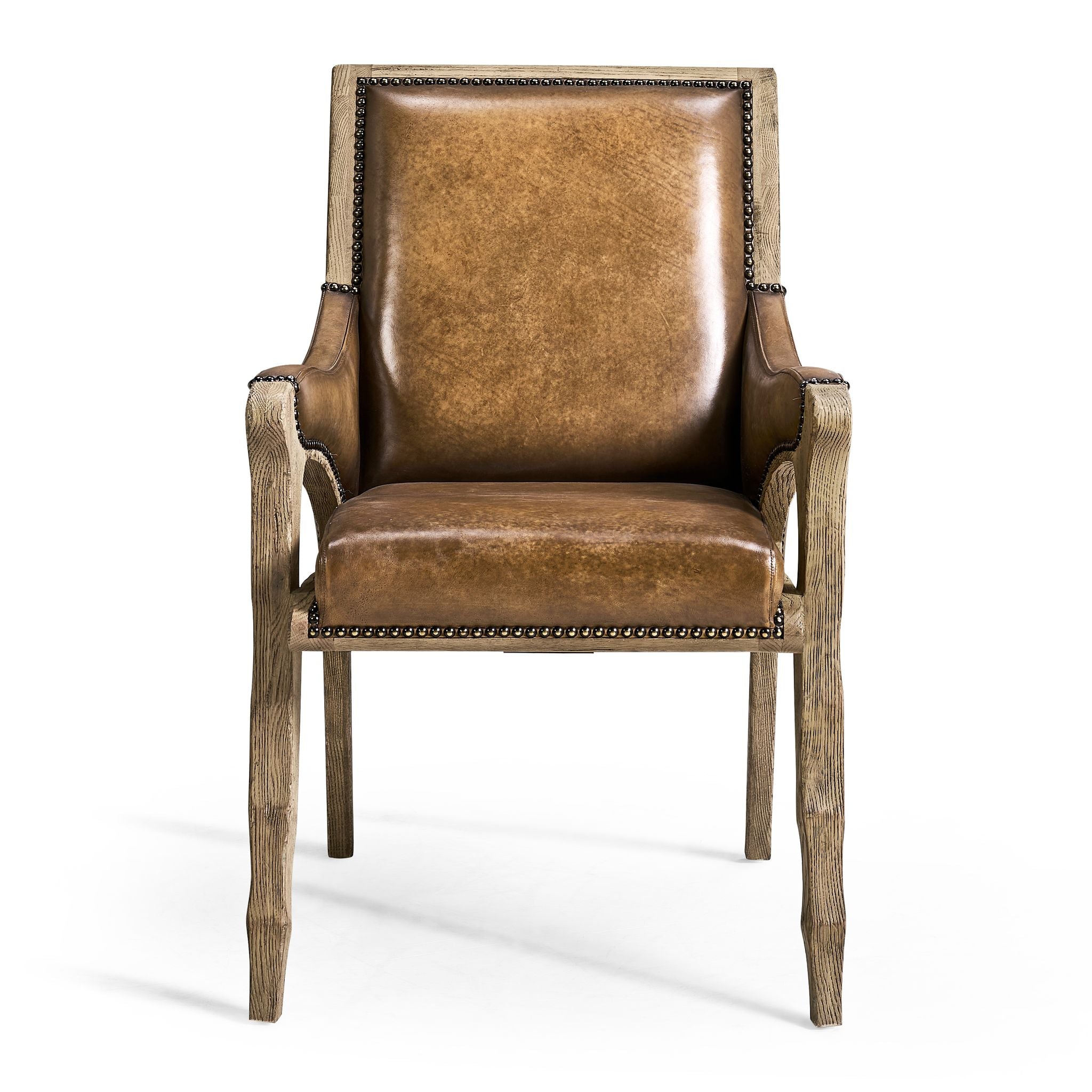 Jonathan Charles Echo Canyon Arm Chair — Leather