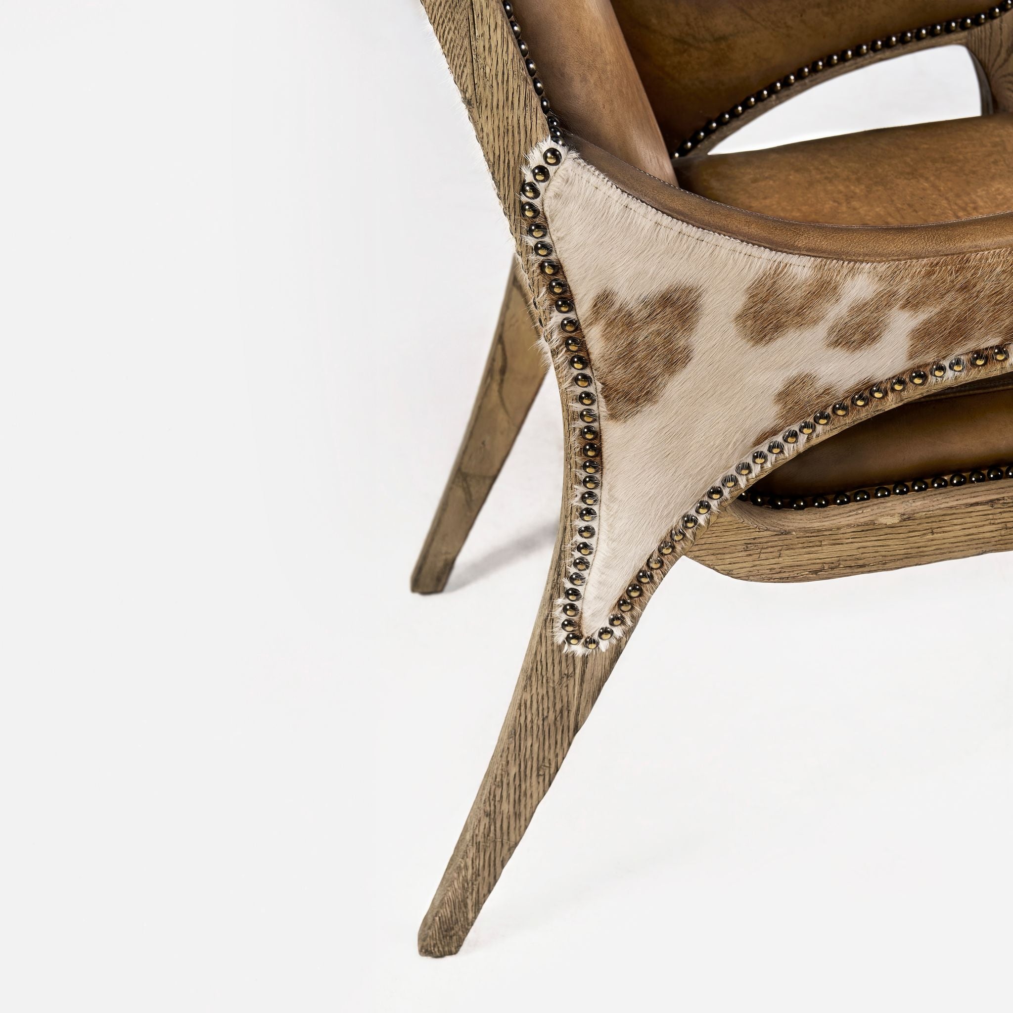 Jonathan Charles Echo Canyon Arm Chair — Leather & Hide