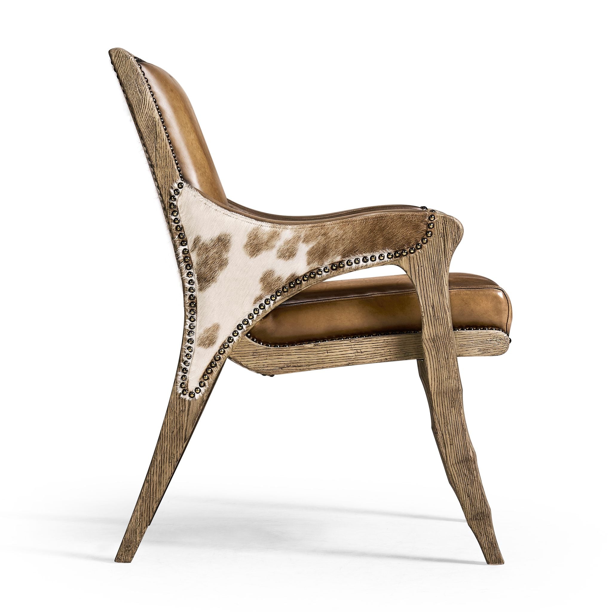 Jonathan Charles Echo Canyon Arm Chair — Leather & Hide