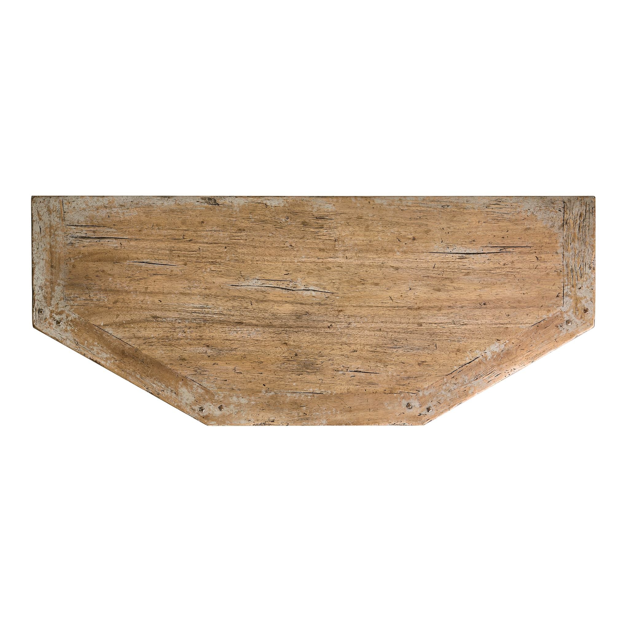 Jonathan Charles Caldera Curved Console Table