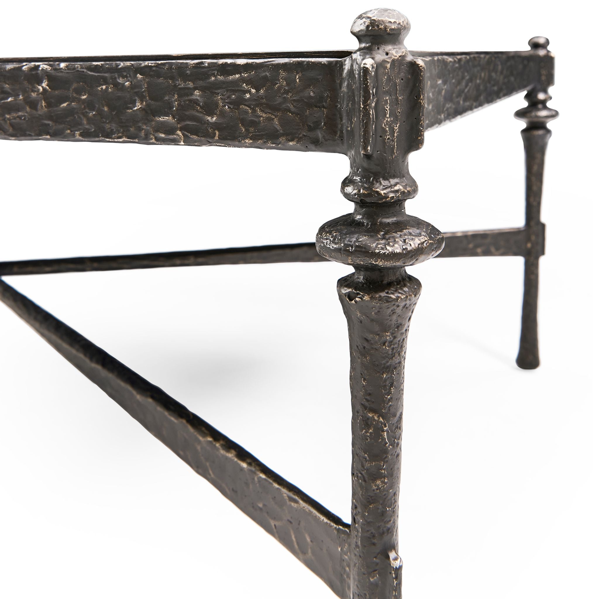 Jonathan Charles Terravita Cocktail Table - Black Caldera
