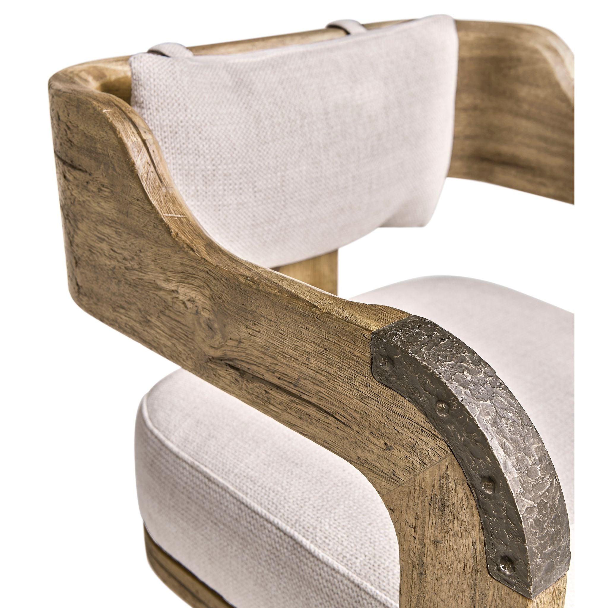 Jonathan Charles Stone Ridge Upholstered Arm Chair Light