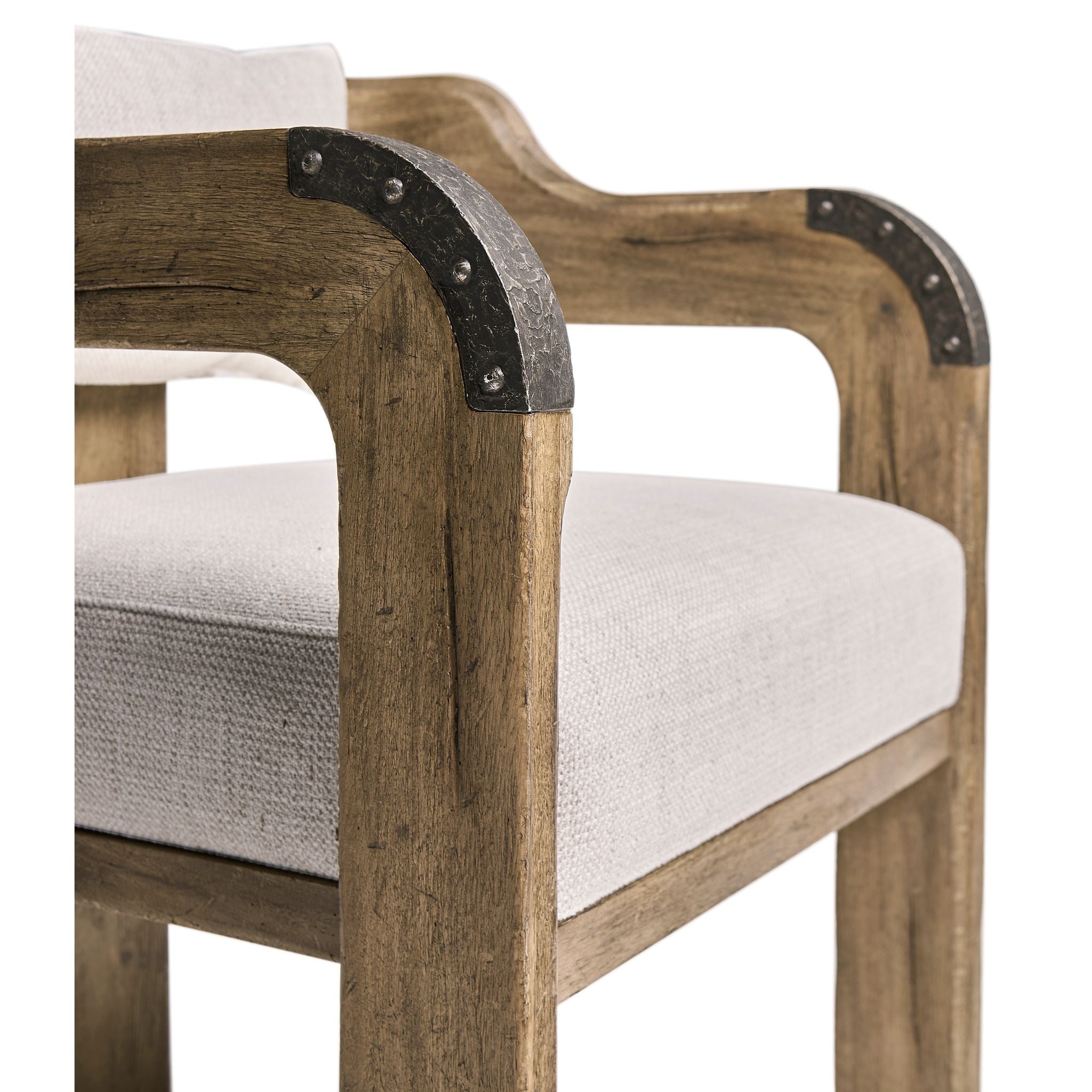 Jonathan Charles Stone Ridge Upholstered Arm Chair Light