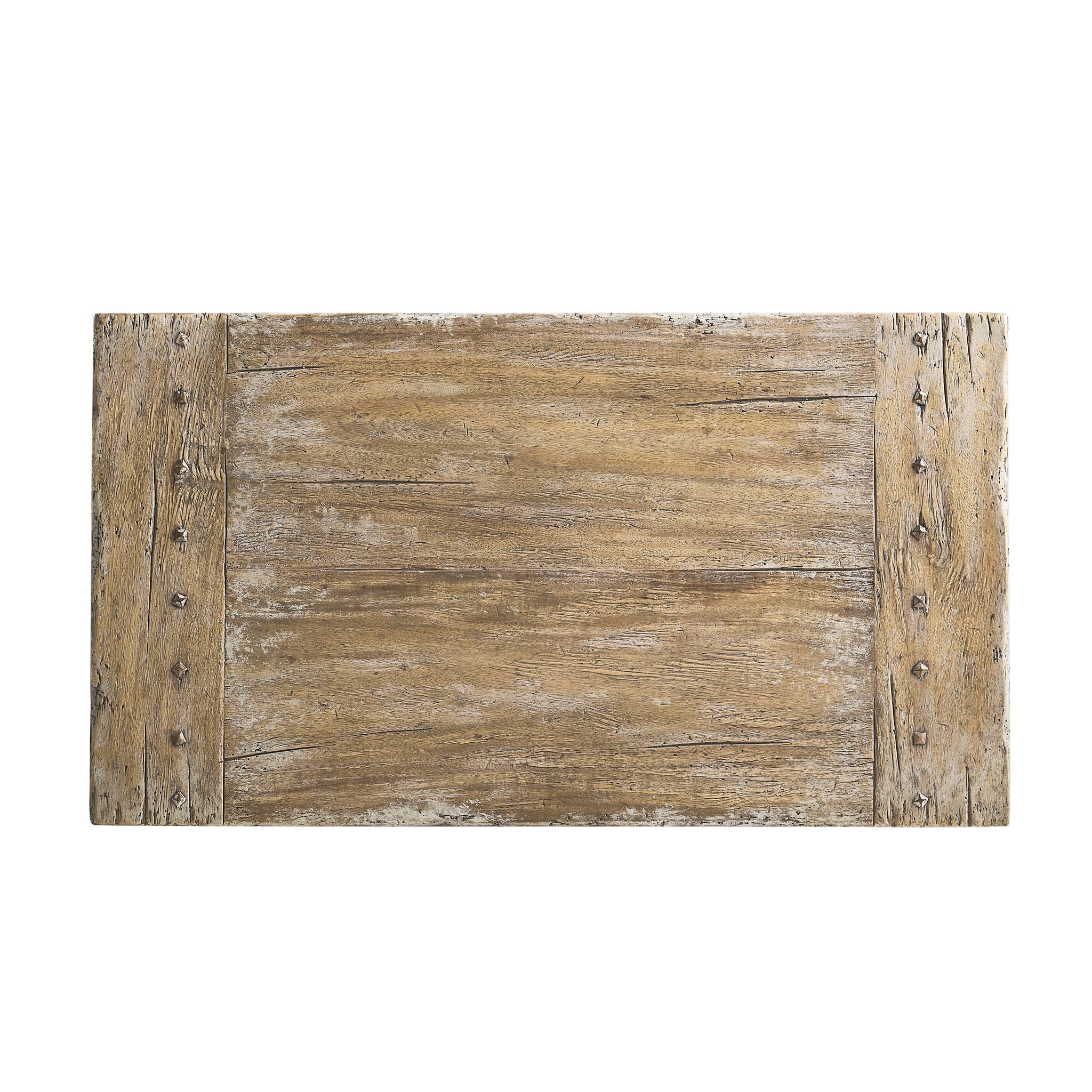 Jonathan Charles Caldera Pedestal-Base Side Table