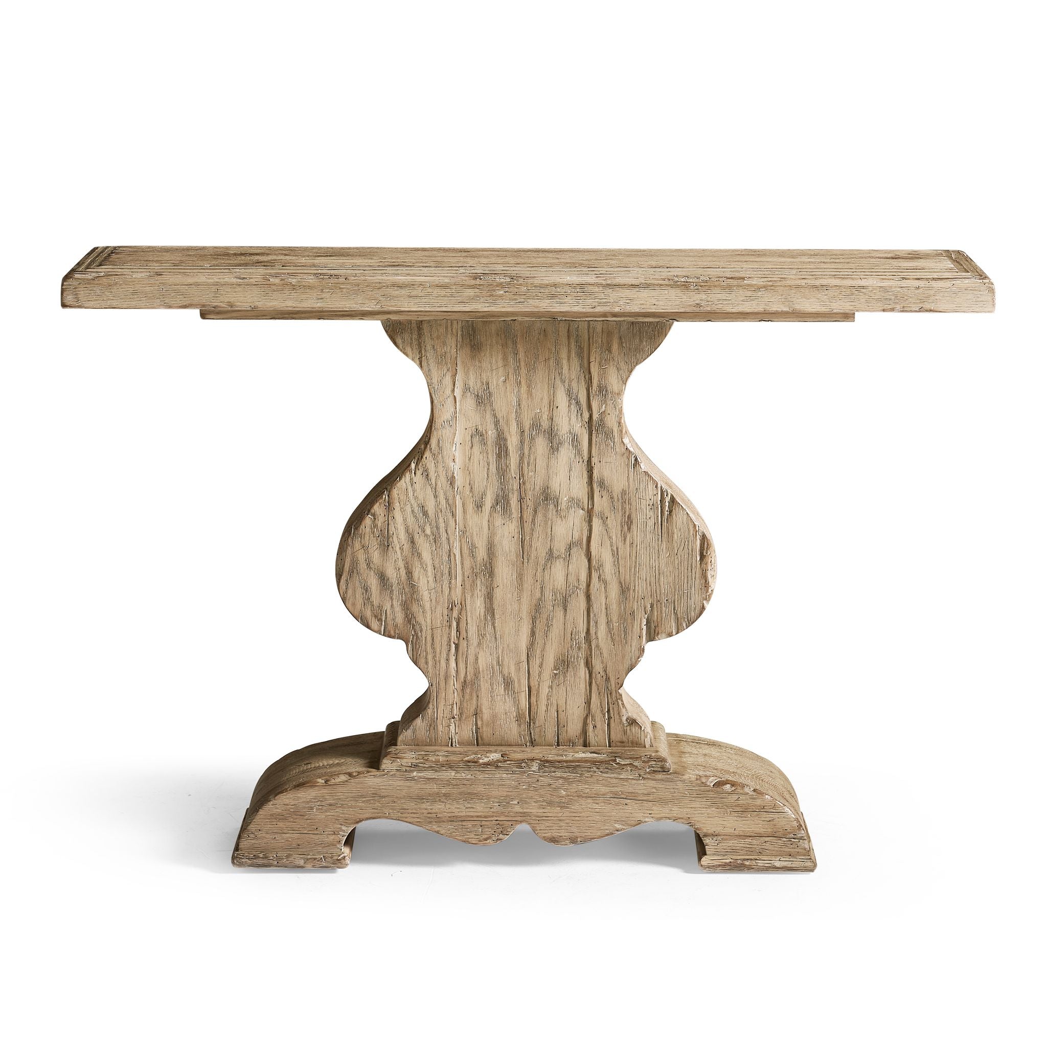 Jonathan Charles Sagehill Pedestal Console Table