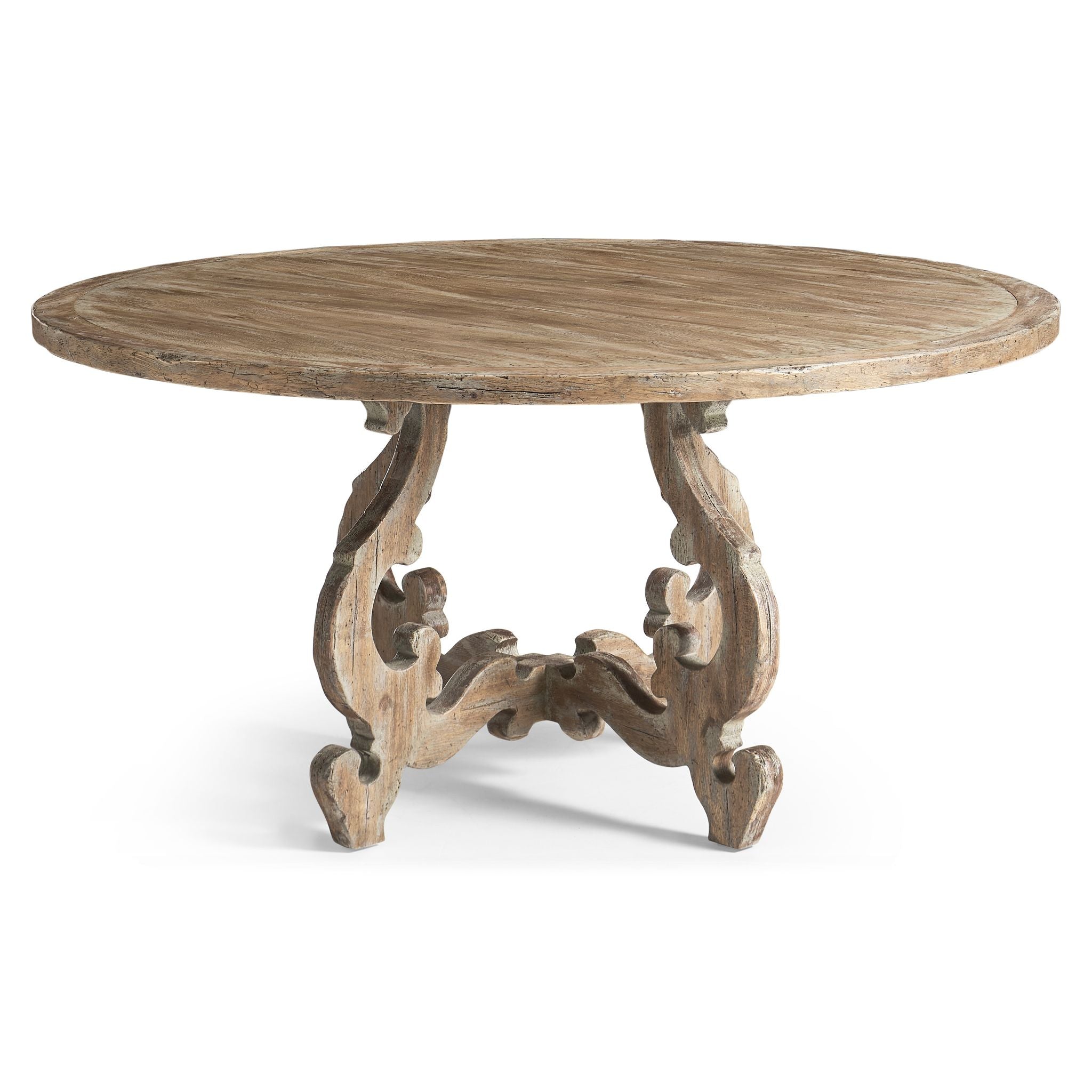 Jonathan Charles Caldera Round Dining Table — 60"