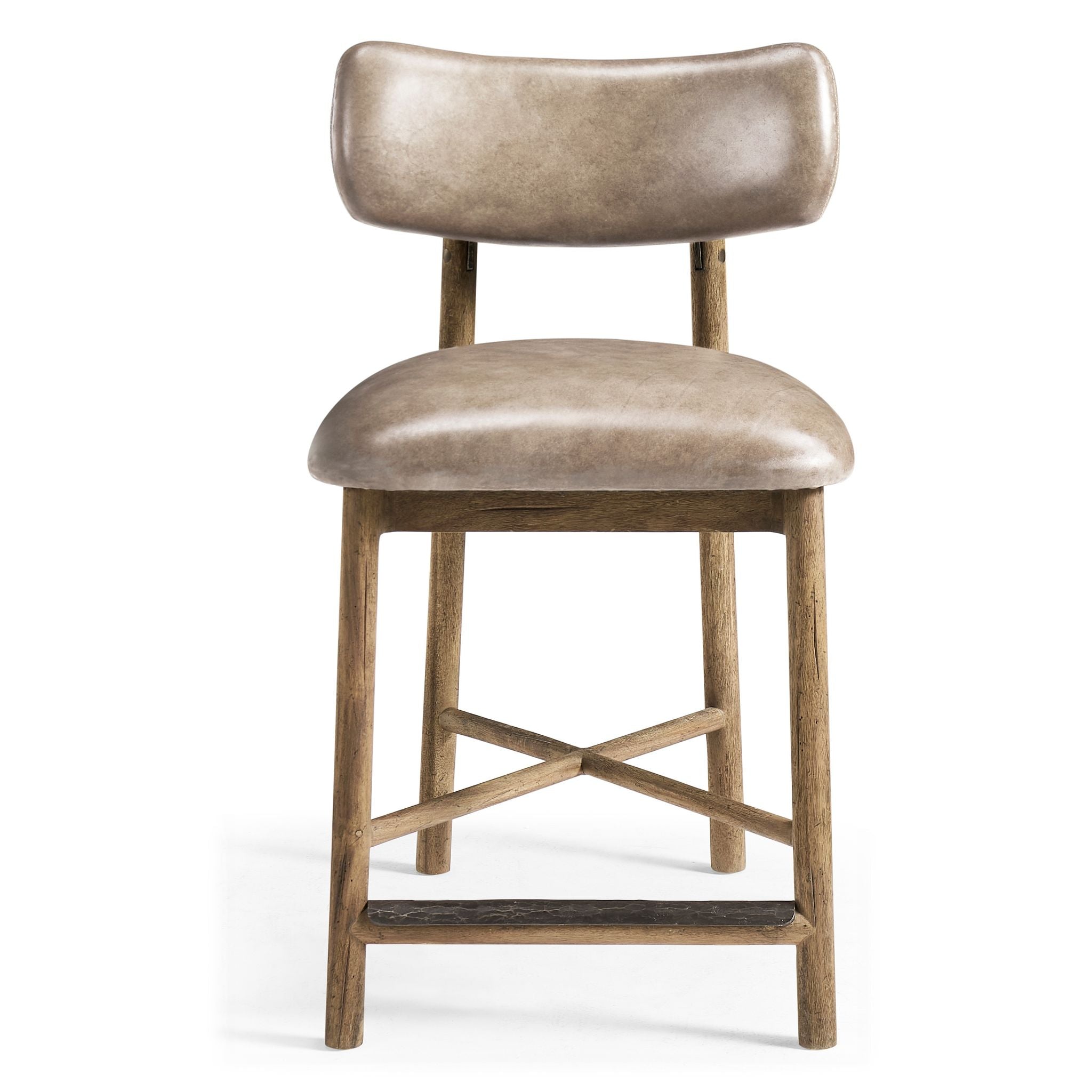 Jonathan Charles Stone Ridge Counter Stool — Leather