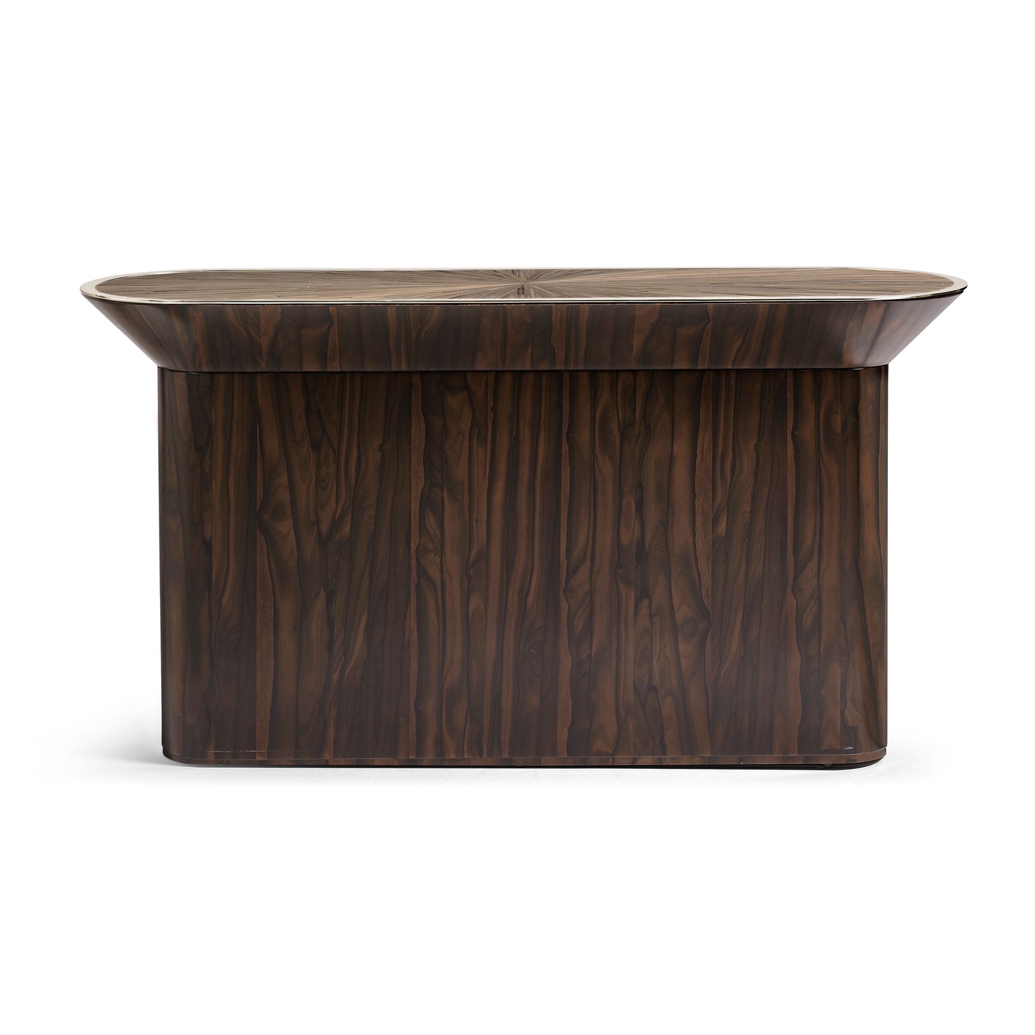 Jonathan Charles Verdure Console Table — Natural Straw