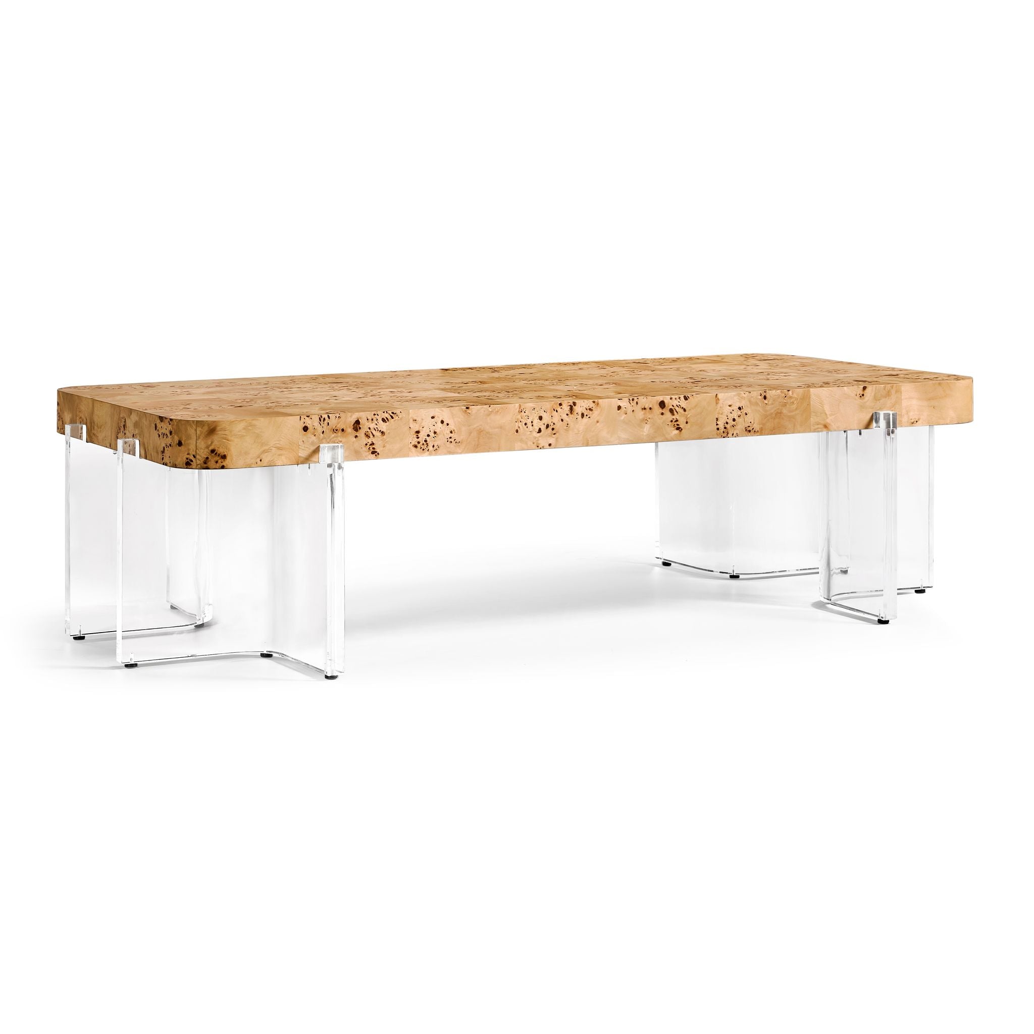 Jonathan Charles Veil Rectangular Cocktail Table