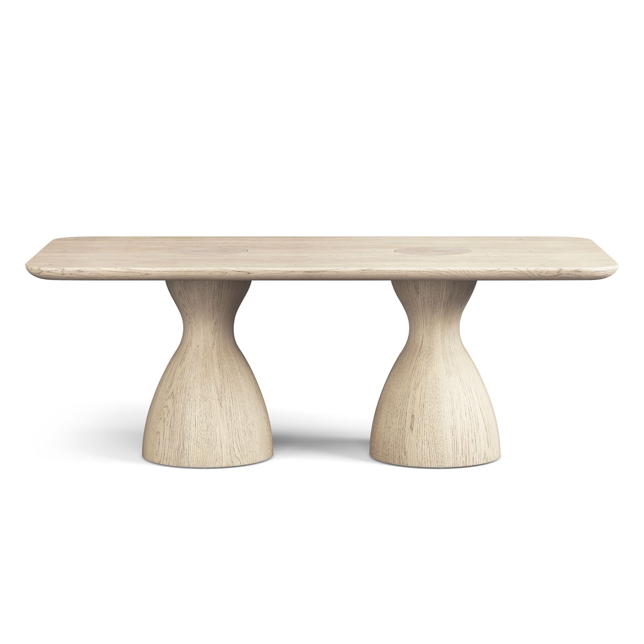 Jonathan Charles Seamount Rectangular Dining Table — 86"