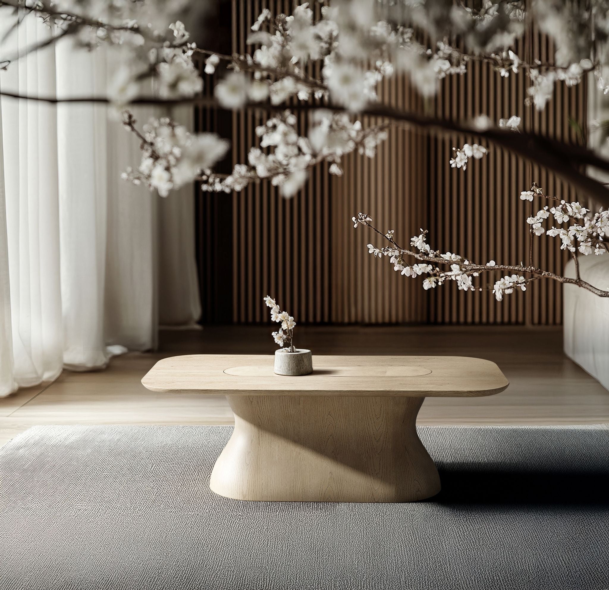 Jonathan Charles Seamount Cocktail Table