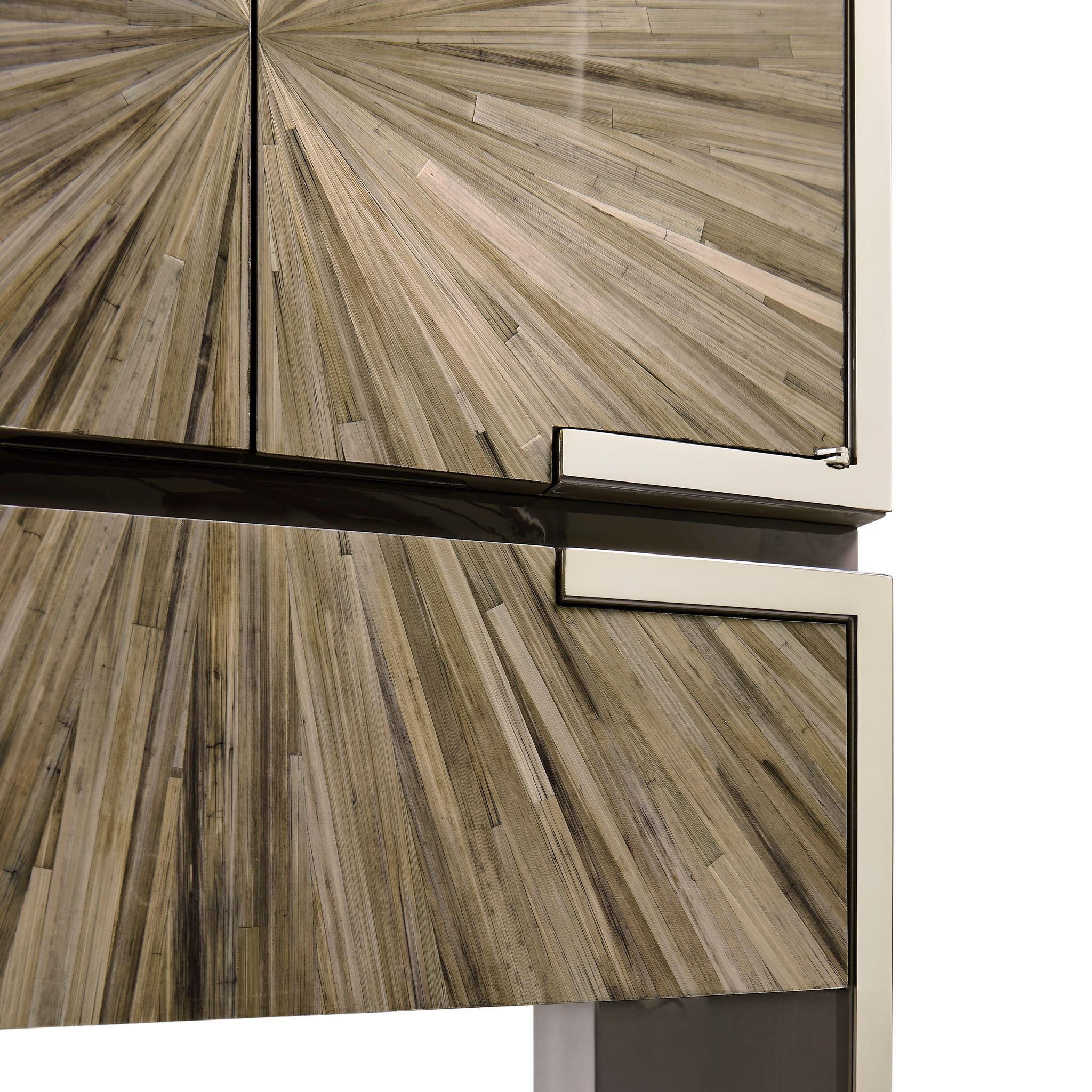 Jonathan Charles Terra Natural Bar Cabinet