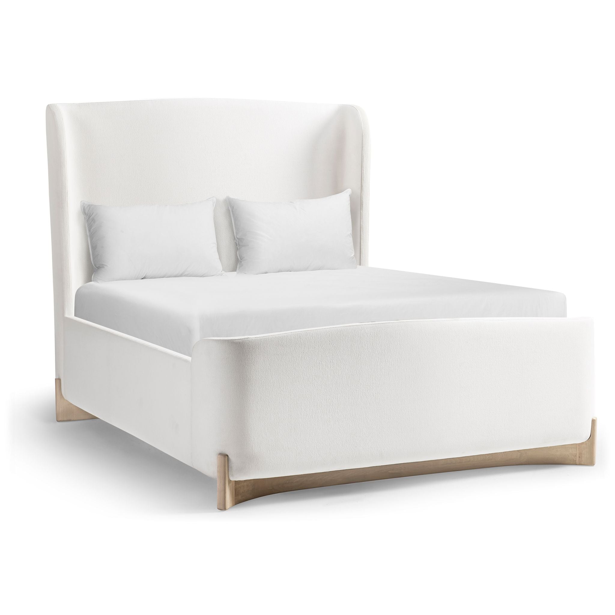 Jonathan Charles Keel Upholstered Bed — Queen