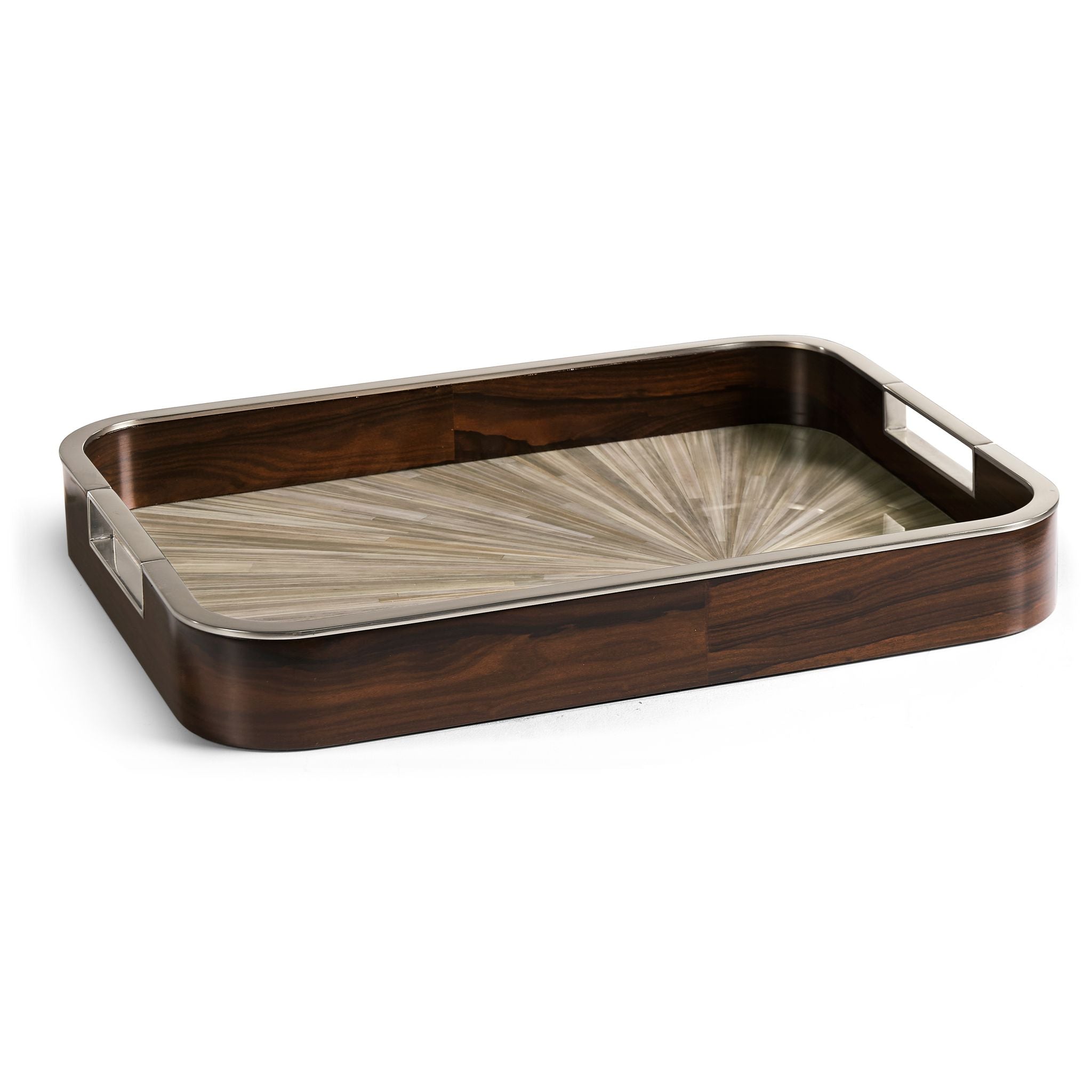 Jonathan Charles Terra Rectangular Tray Set of 2