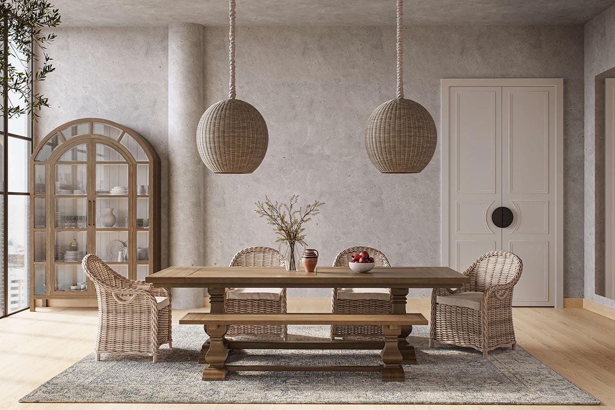 Bramble Vineyard Kabu Chair Natural — NAT / Truffle