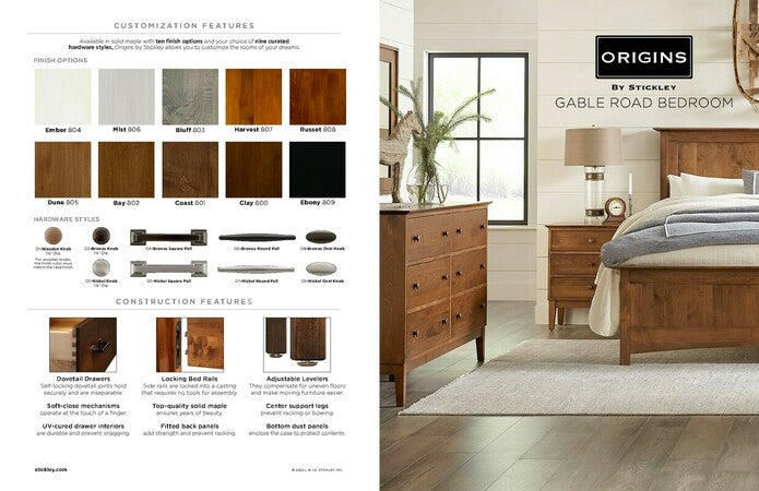 Stickley Gable Road Headboard