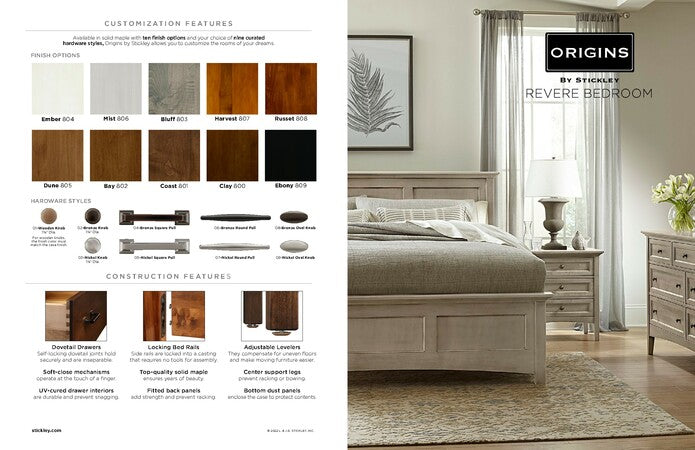 Stickley Revere Nine-Drawer Dresser