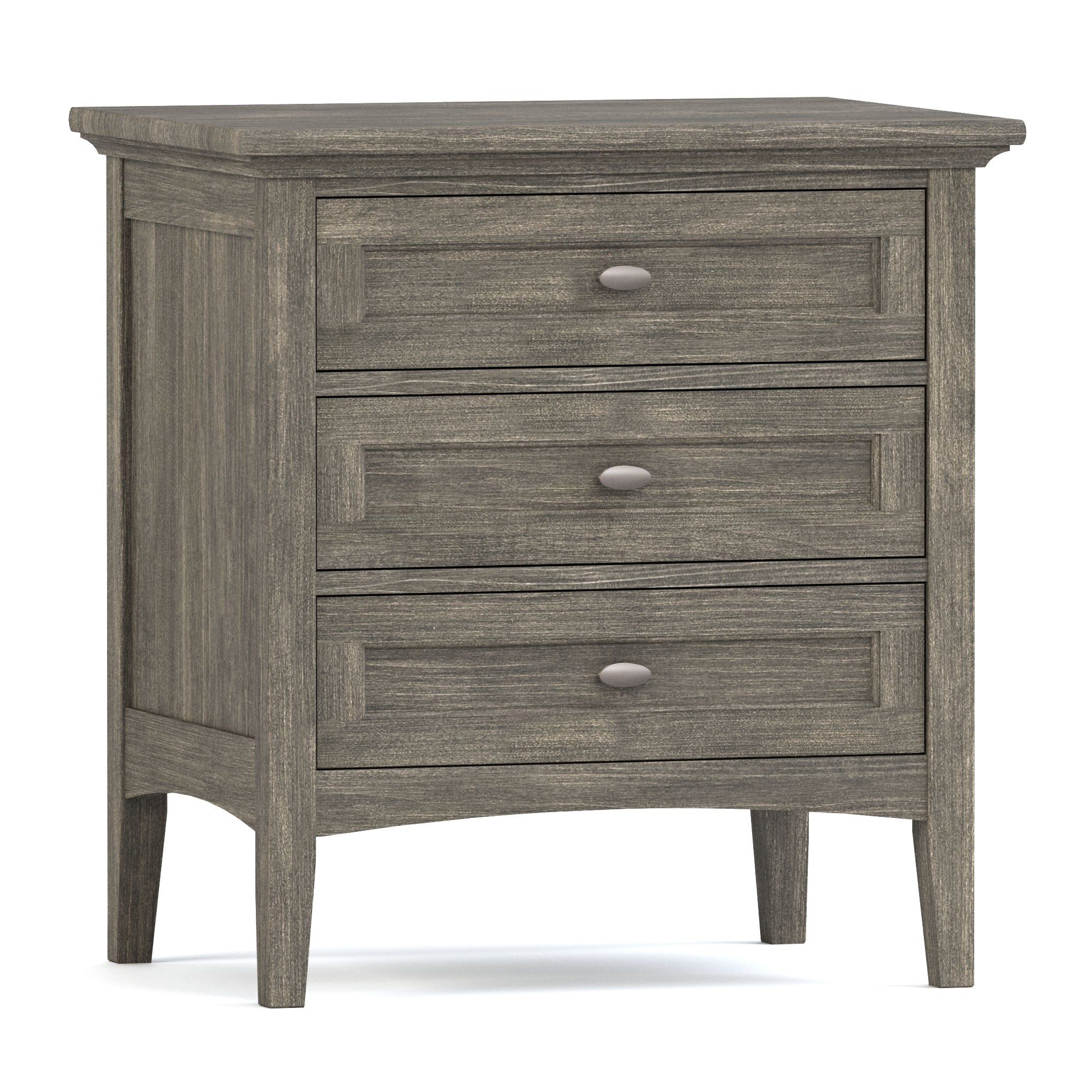 Revere Three-Drawer Nightstand - 560-463-803-09