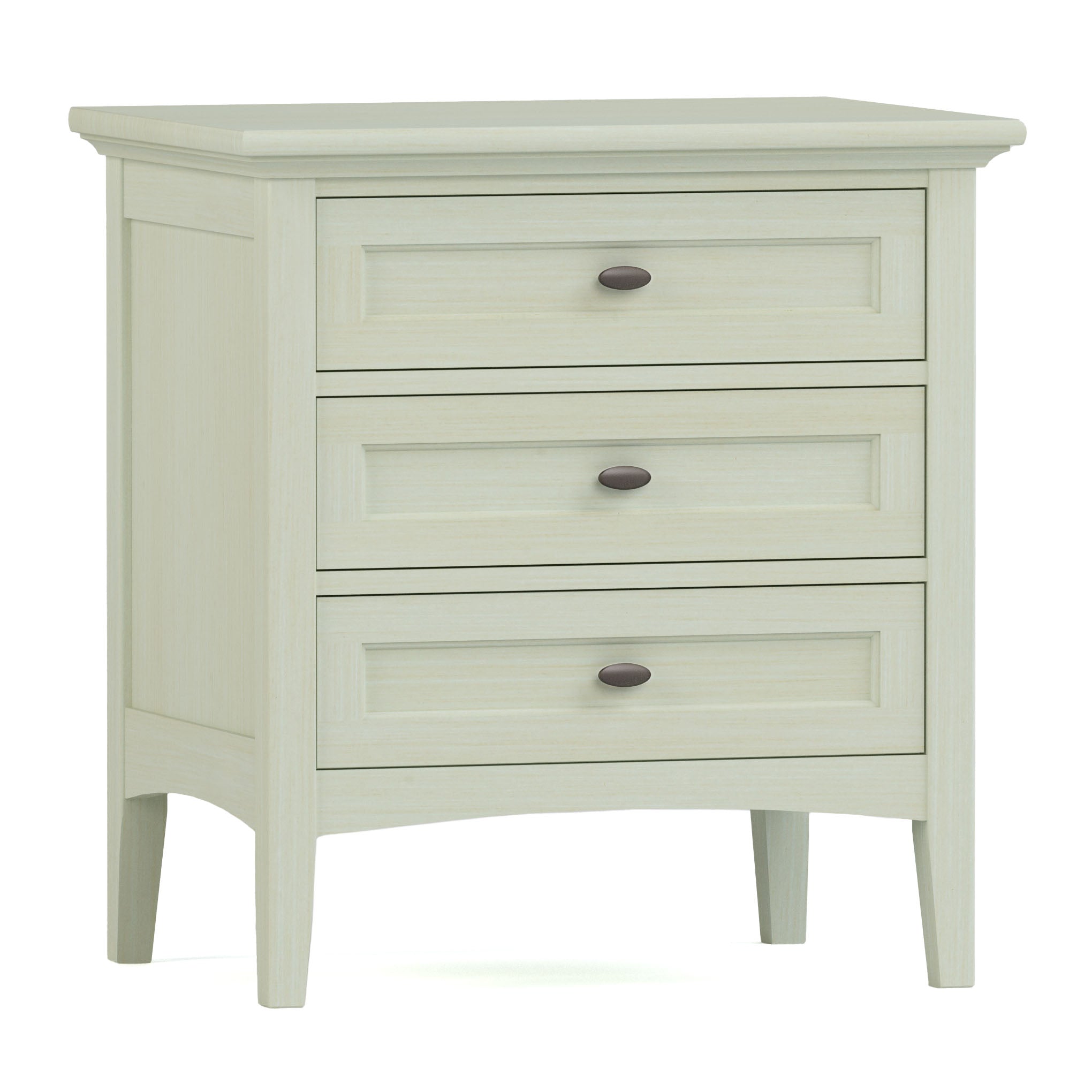 Revere Three-Drawer Nightstand - 560-463-804-08