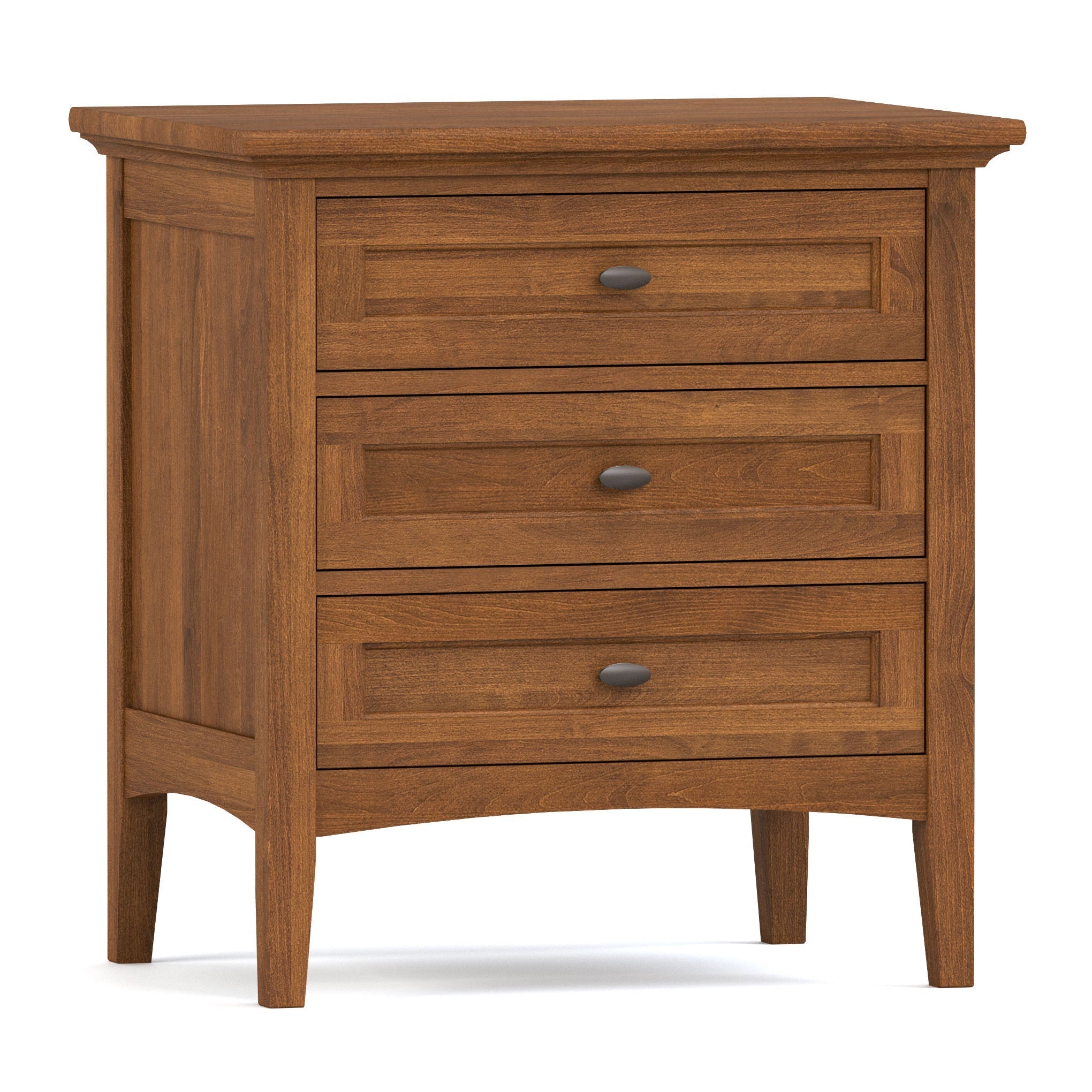 Revere Three-Drawer Nightstand - 560-463-805-08