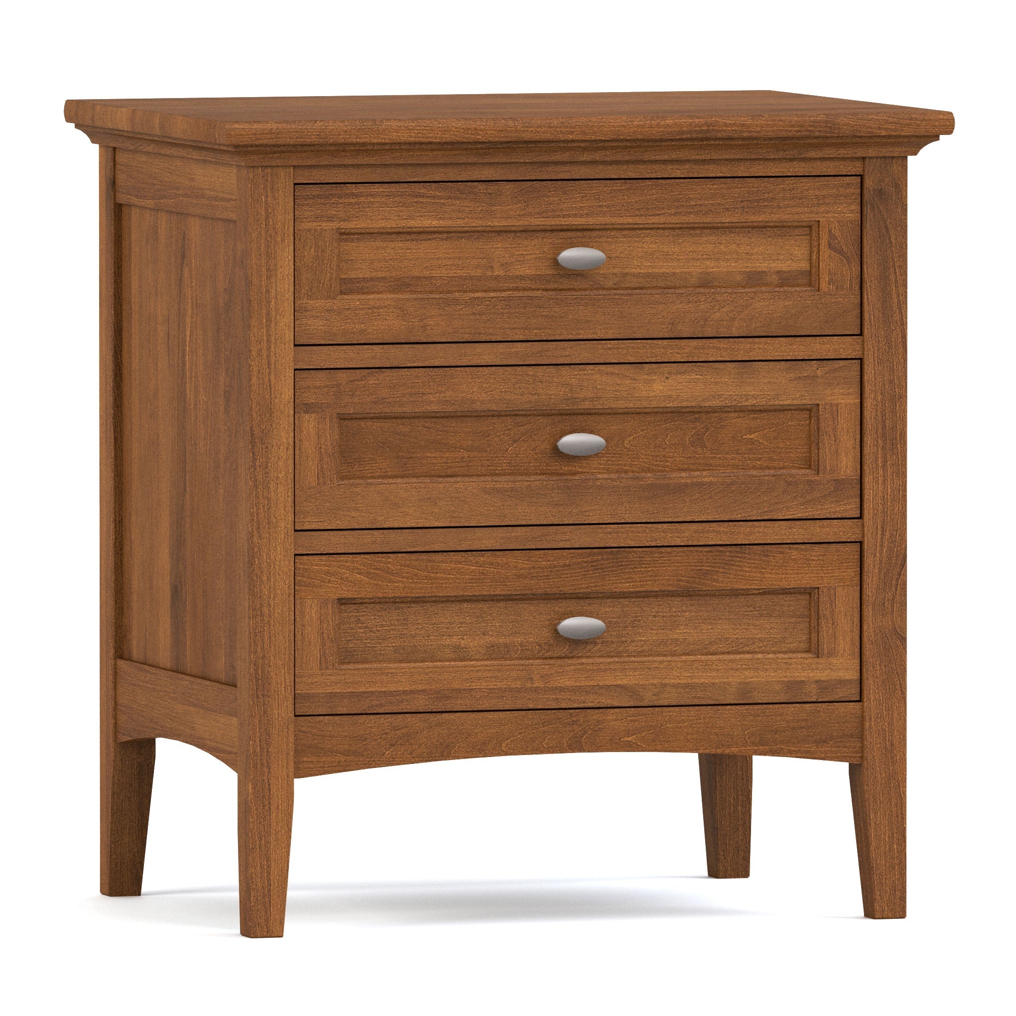 Revere Three-Drawer Nightstand - 560-463-805-09