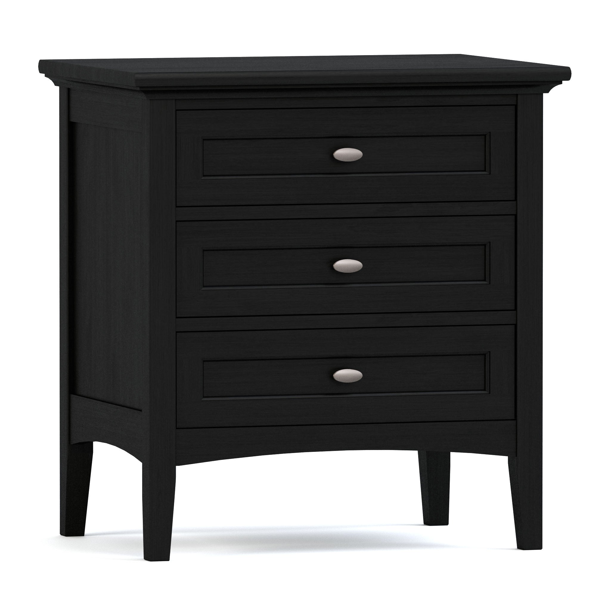 Revere Three-Drawer Nightstand - 560-463-809-09