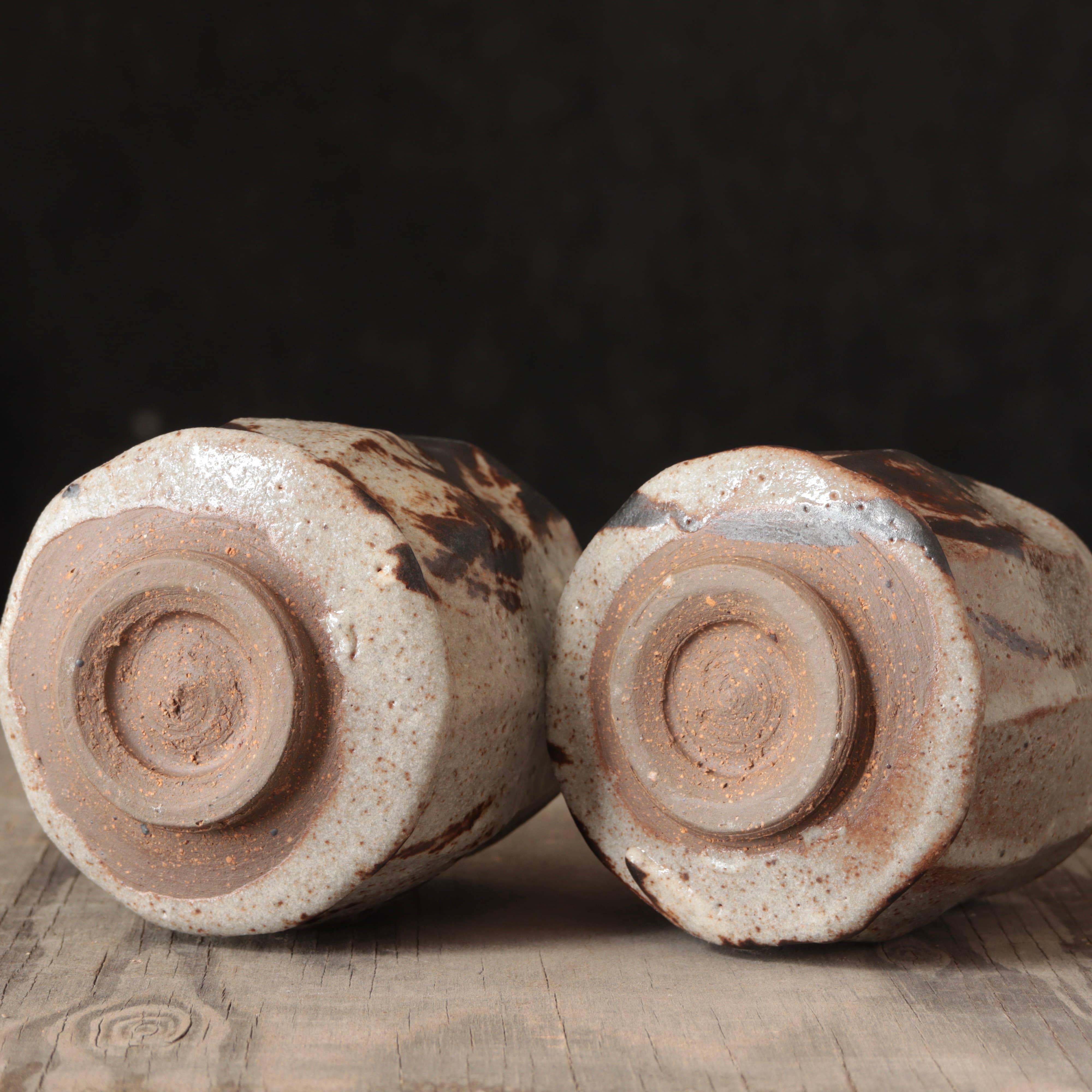 Matt Fishman Pottery Wild Clay and Glaze Teacup Granite Glaze