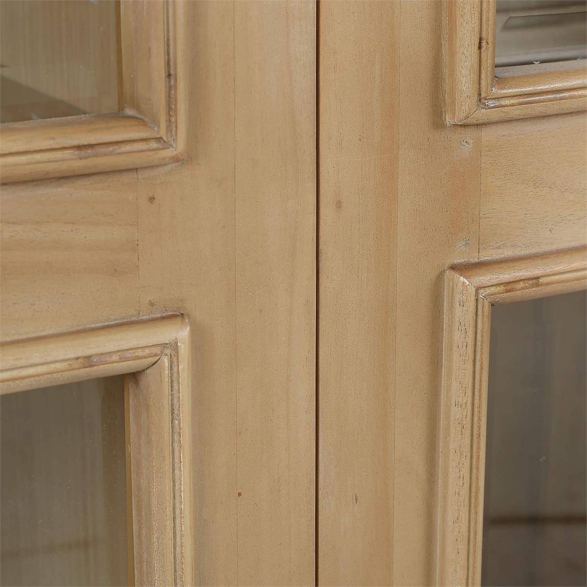 Bramble Vannes 2 Door Display Cabinet — Fruit Wood